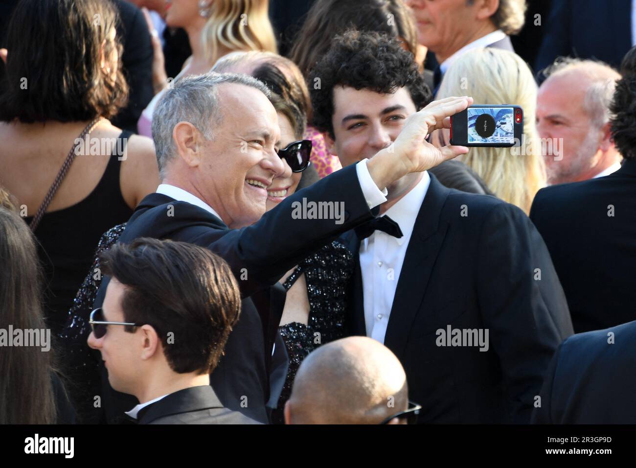 Tom Hanks Attending the "Asteroid City" red carpet during the 76th