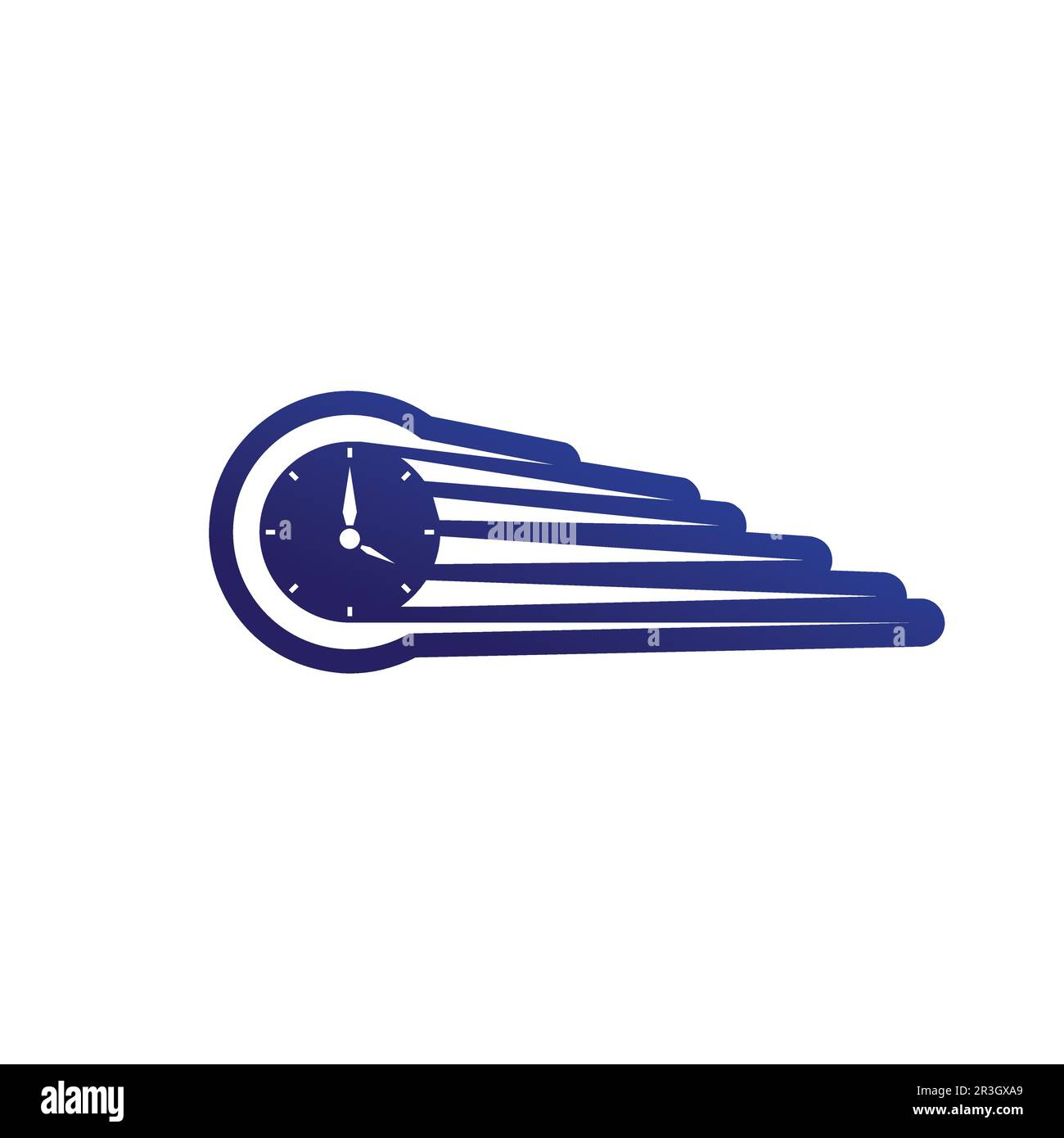 Faster Logo Template vector icon illustration design Stock Vector