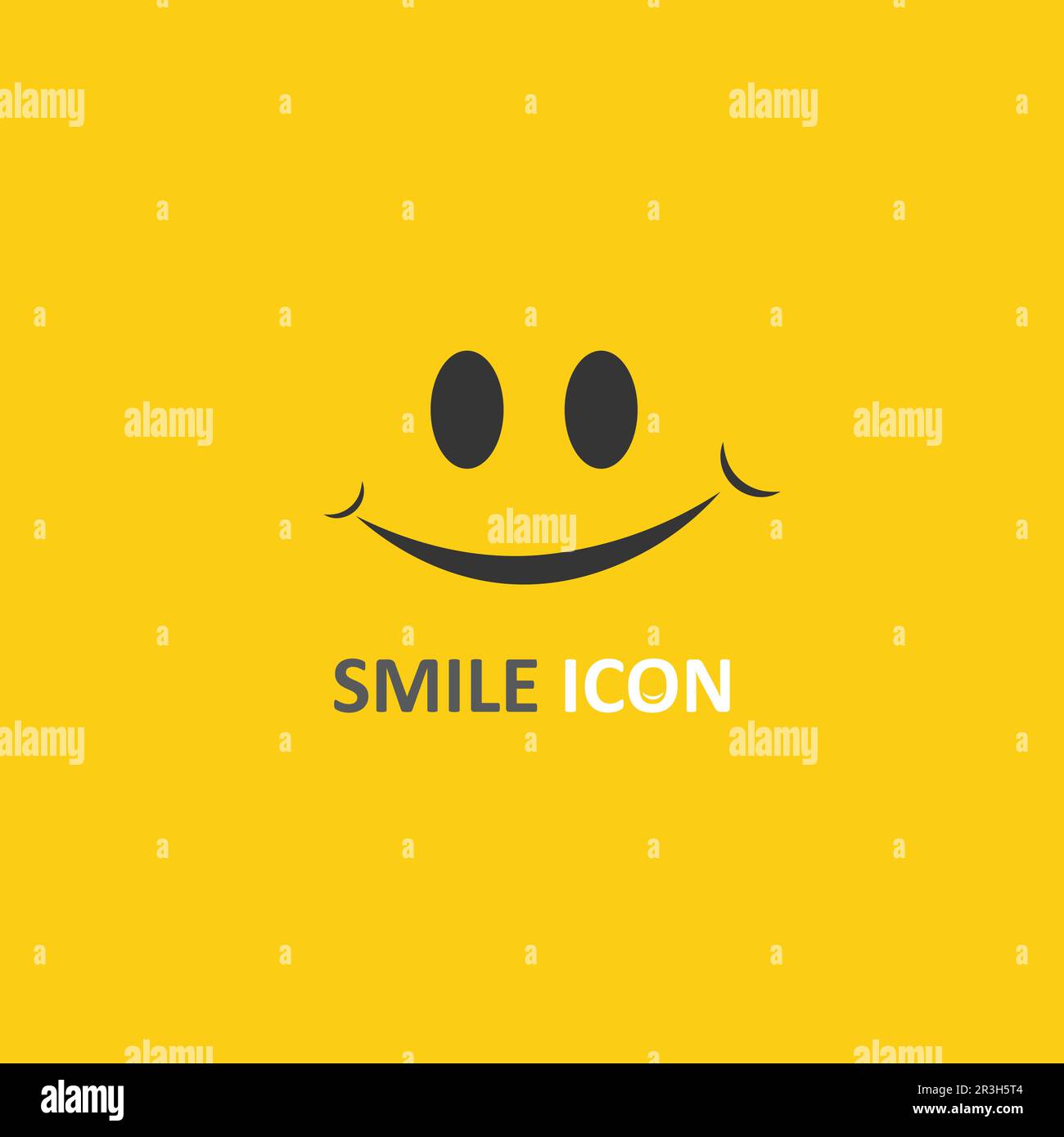 Icono Sonrisa Emoticon Vector Cara Símbolo Signo Icono Expresión