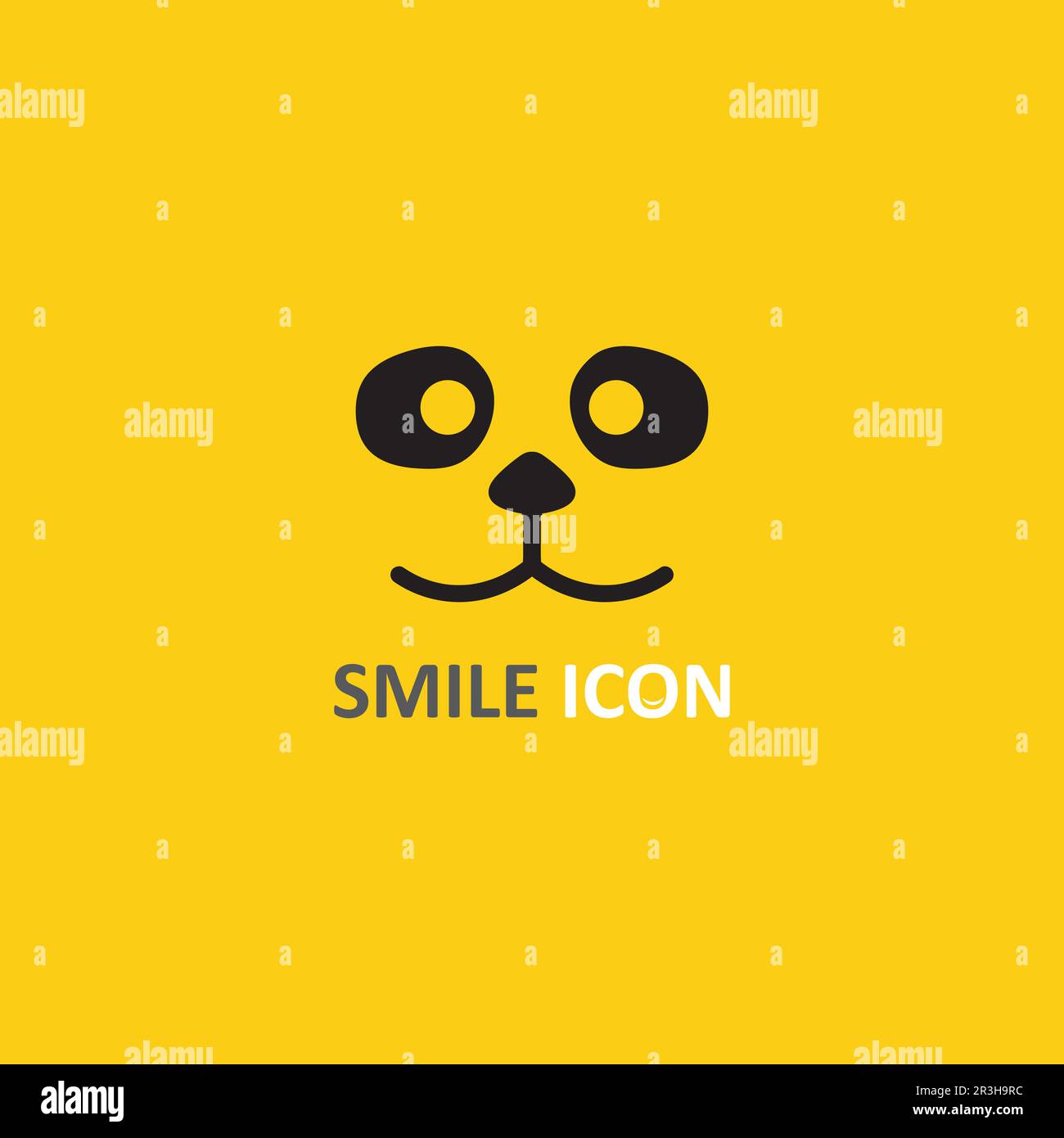 smile icon, smile, logo vector design happy emoticon Business, funny ...