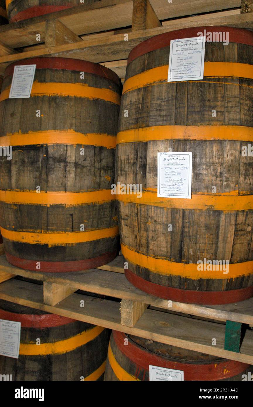 Rum barrels, Dominican Republic, Caribbean, America Stock Photo - Alamy