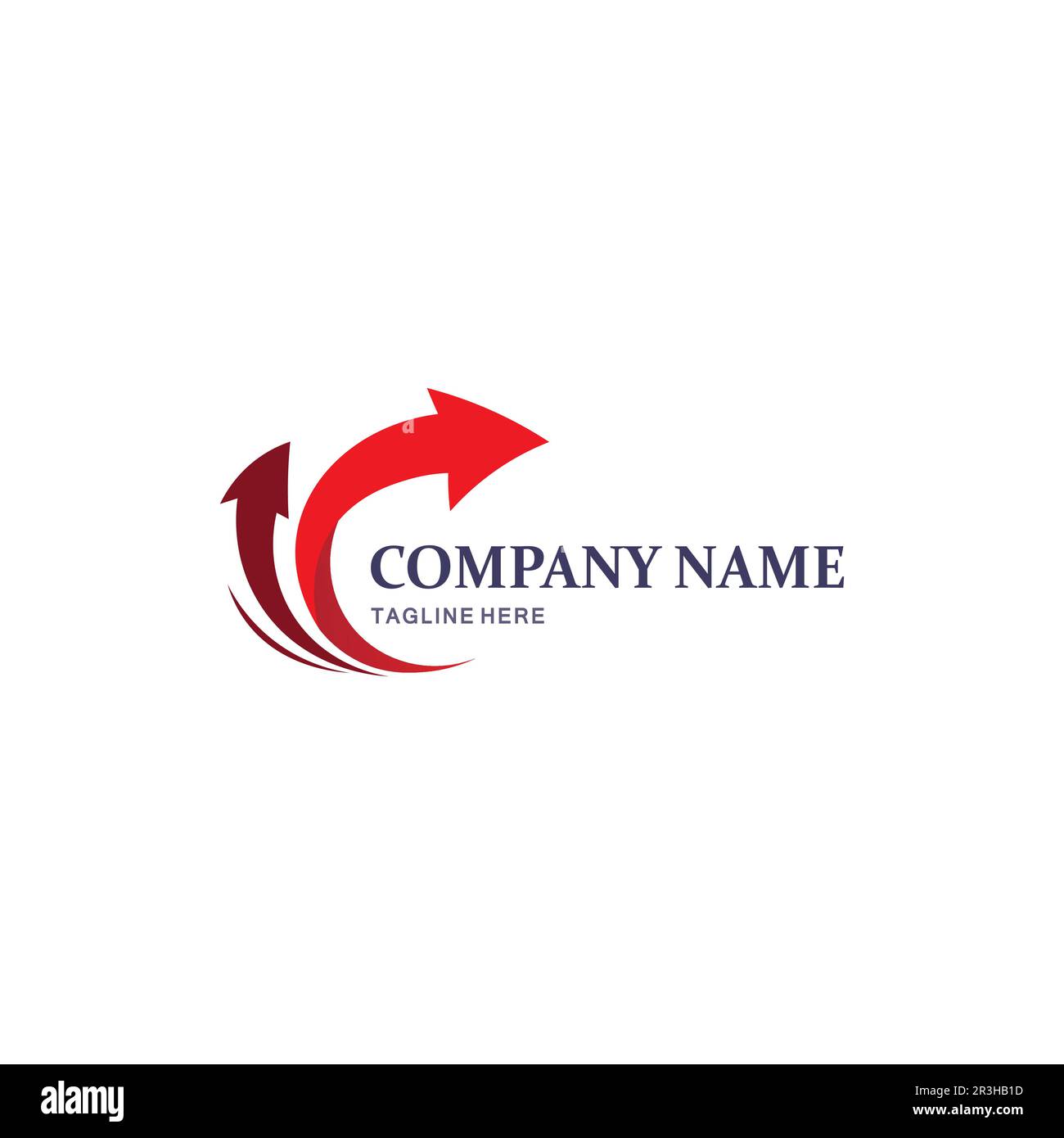 Arrow vector illustration icon Logo Template design Stock Vector Image ...