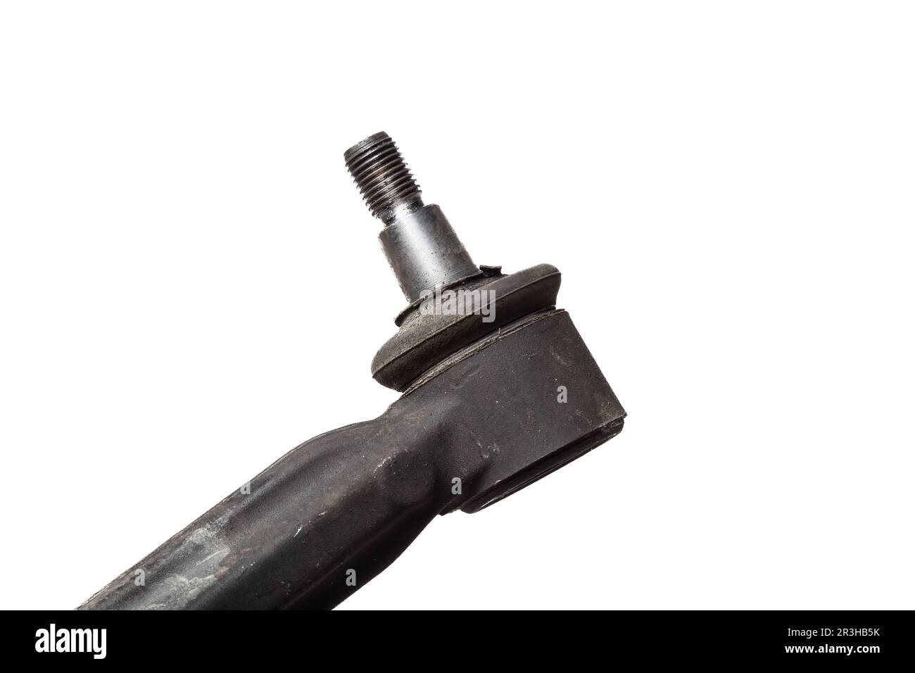 Used car ball joint isolated on white background Ball joint is the