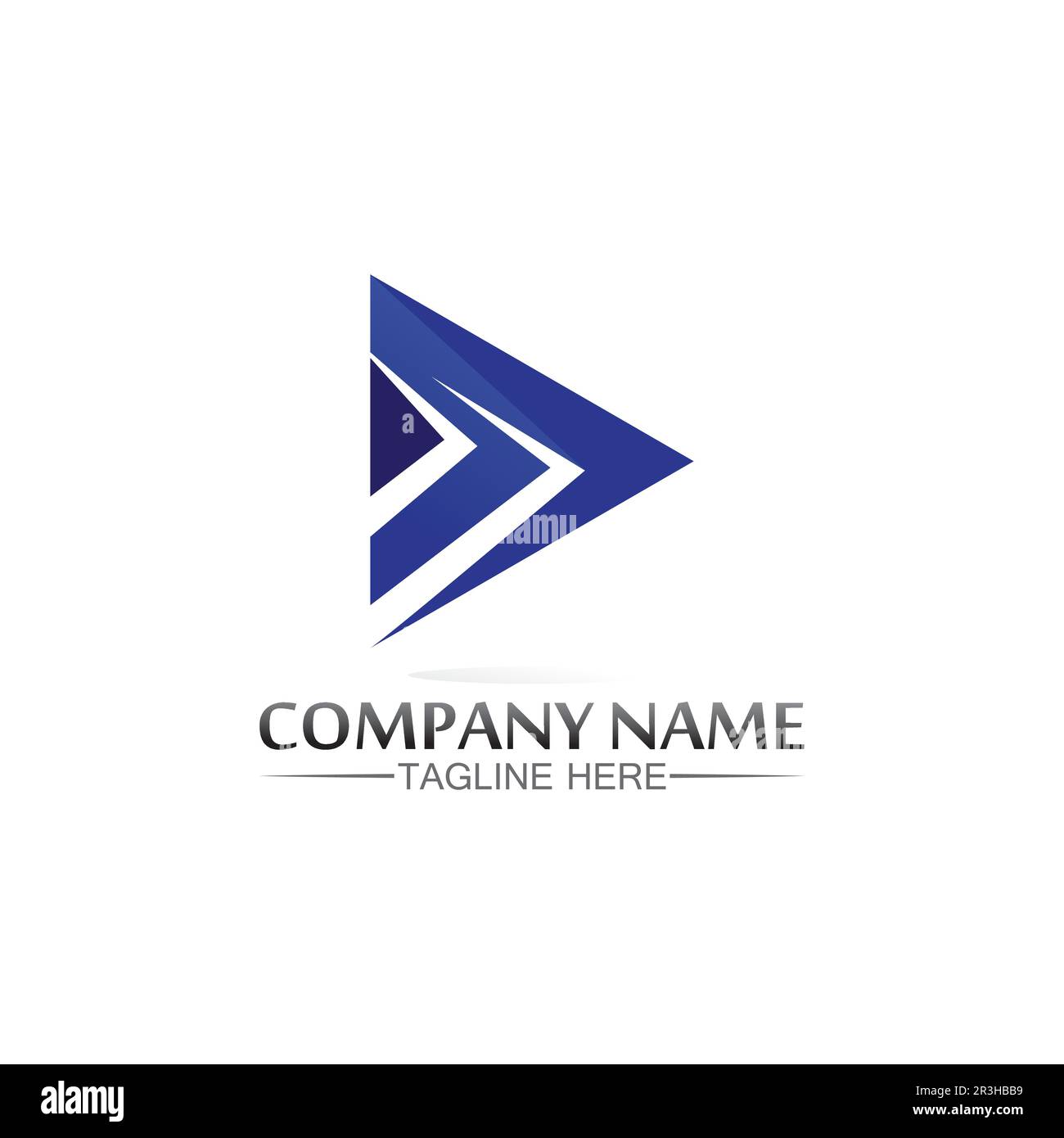 Arrow vector illustration icon Logo Template design Stock Vector Image ...