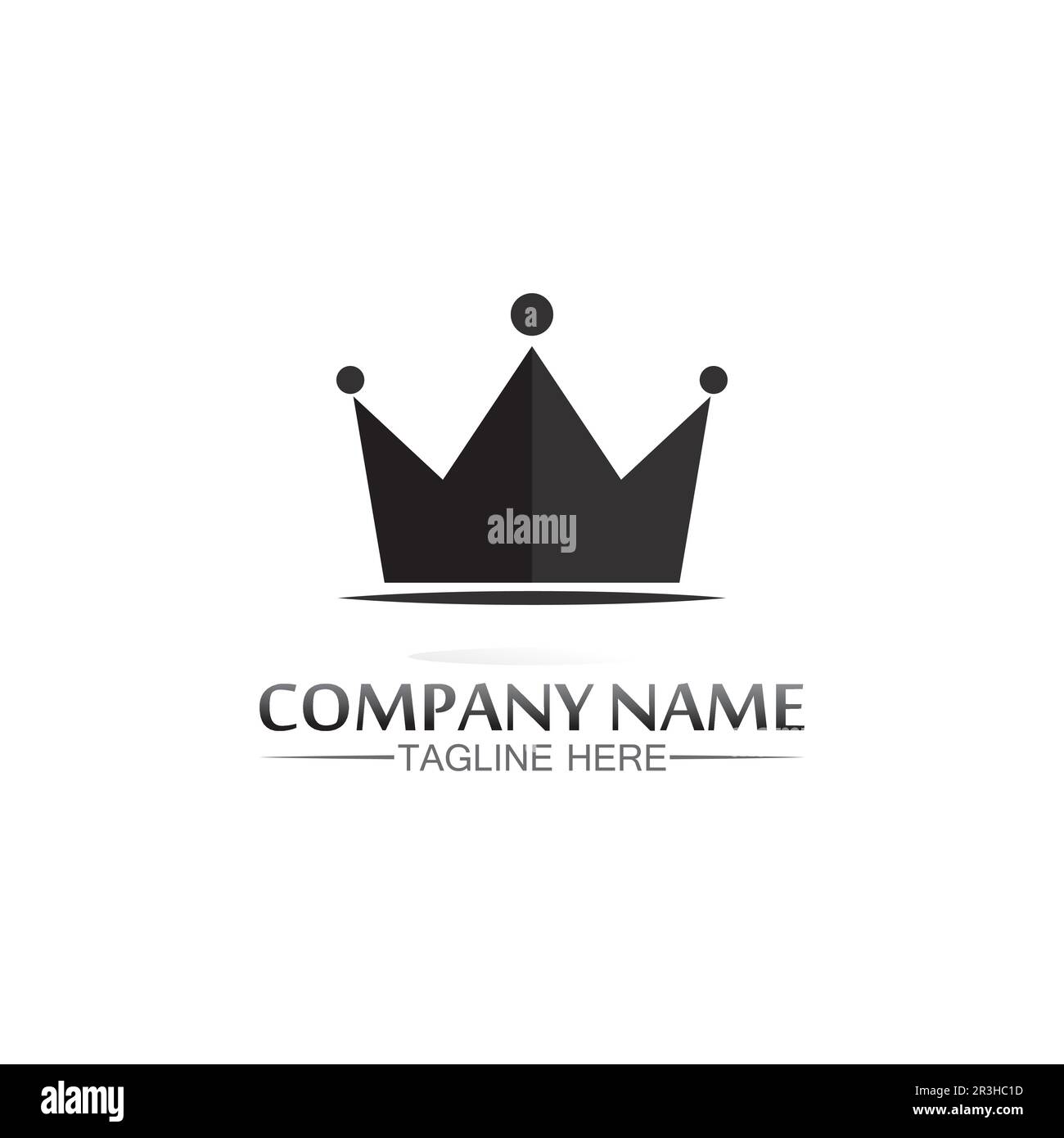 King crown vector art hi-res stock photography and images - Alamy