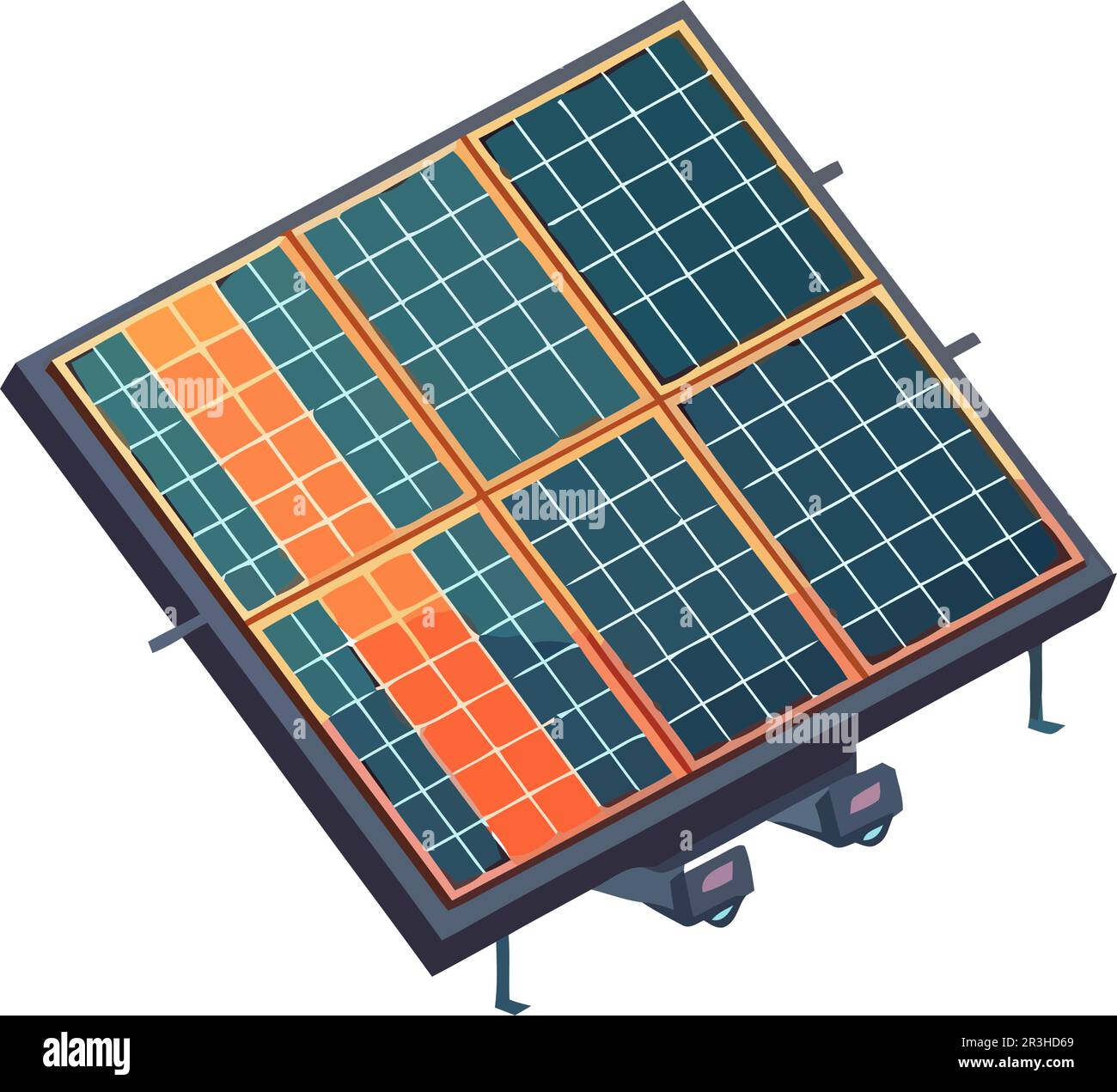 Energy alternative solar panel Stock Vector Image & Art - Alamy