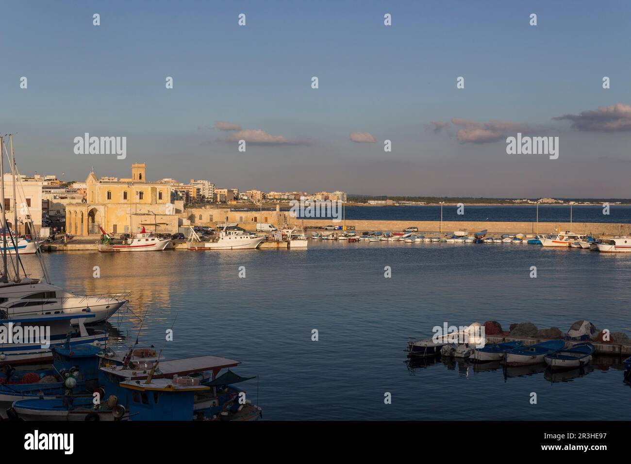 Bay between Rivelino and Canneto in Gallipoli (Le) Stock Photo