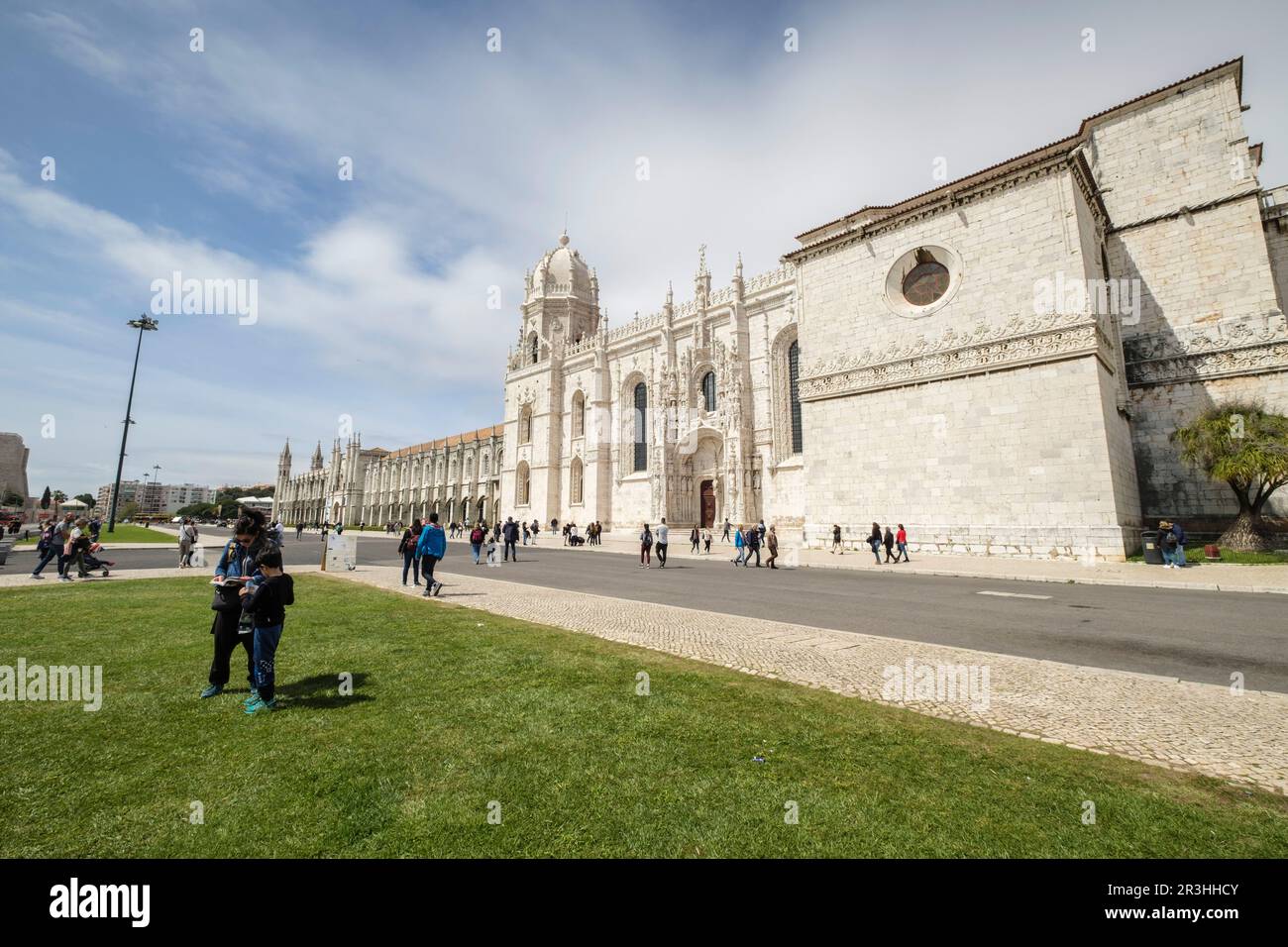 Monasterio de los Jerónimos de Santa María de Belém , fundadó en 1501 Lisboa, Portugal. Stock Photo