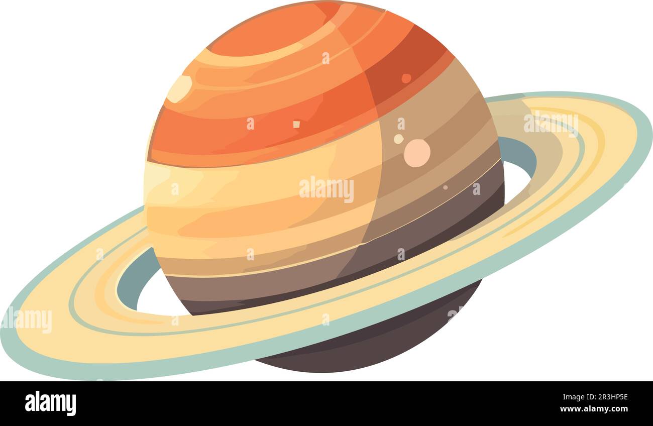 Spaceship orbiting planet in design Stock Vector Image & Art - Alamy