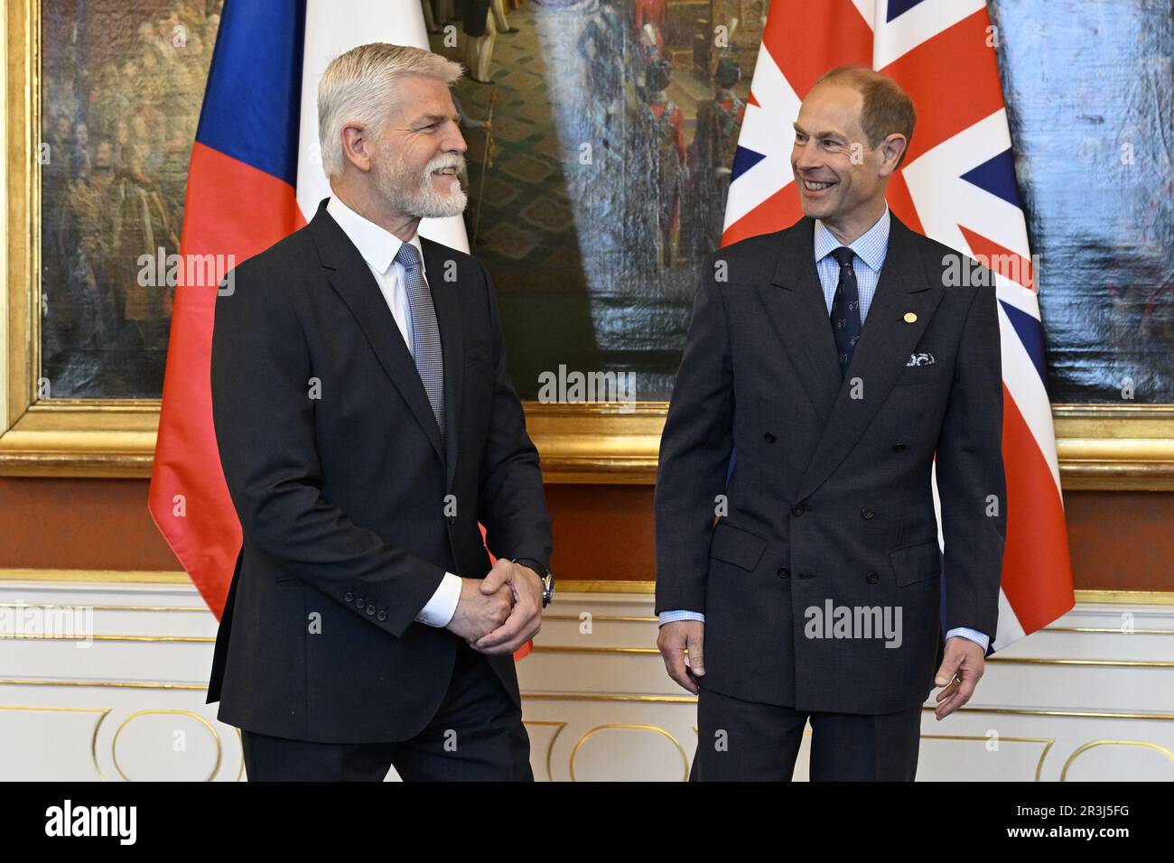 Prague, Czech Republic. 24th May, 2023. Czech President Petr Pavel