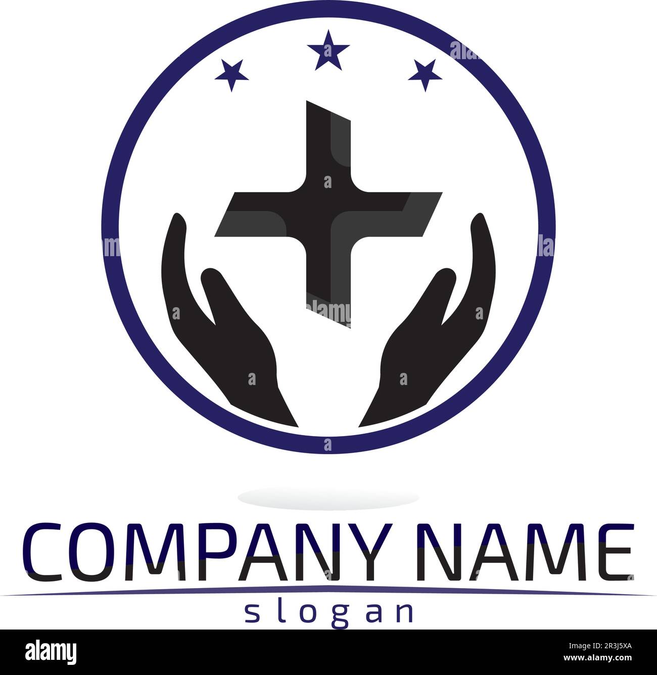 Hand Care Logo Template vector icon Business Stock Vector