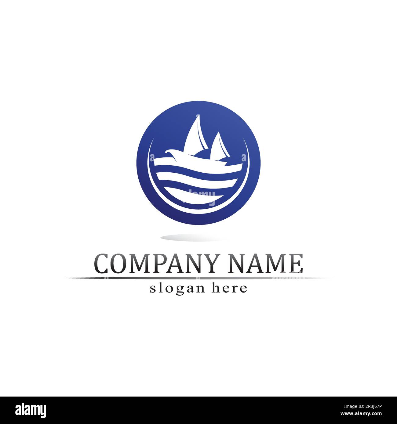 Water drop Logo Template vector illustration design Stock Vector