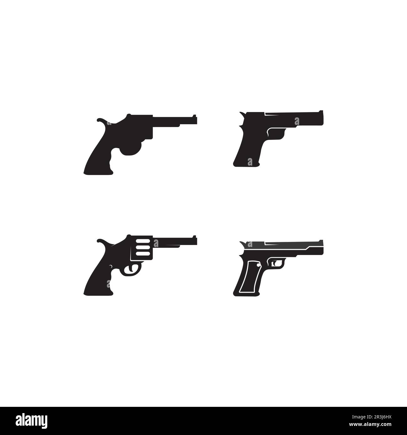 Gun logo and Army soldier sniper shot vector Design Illustration