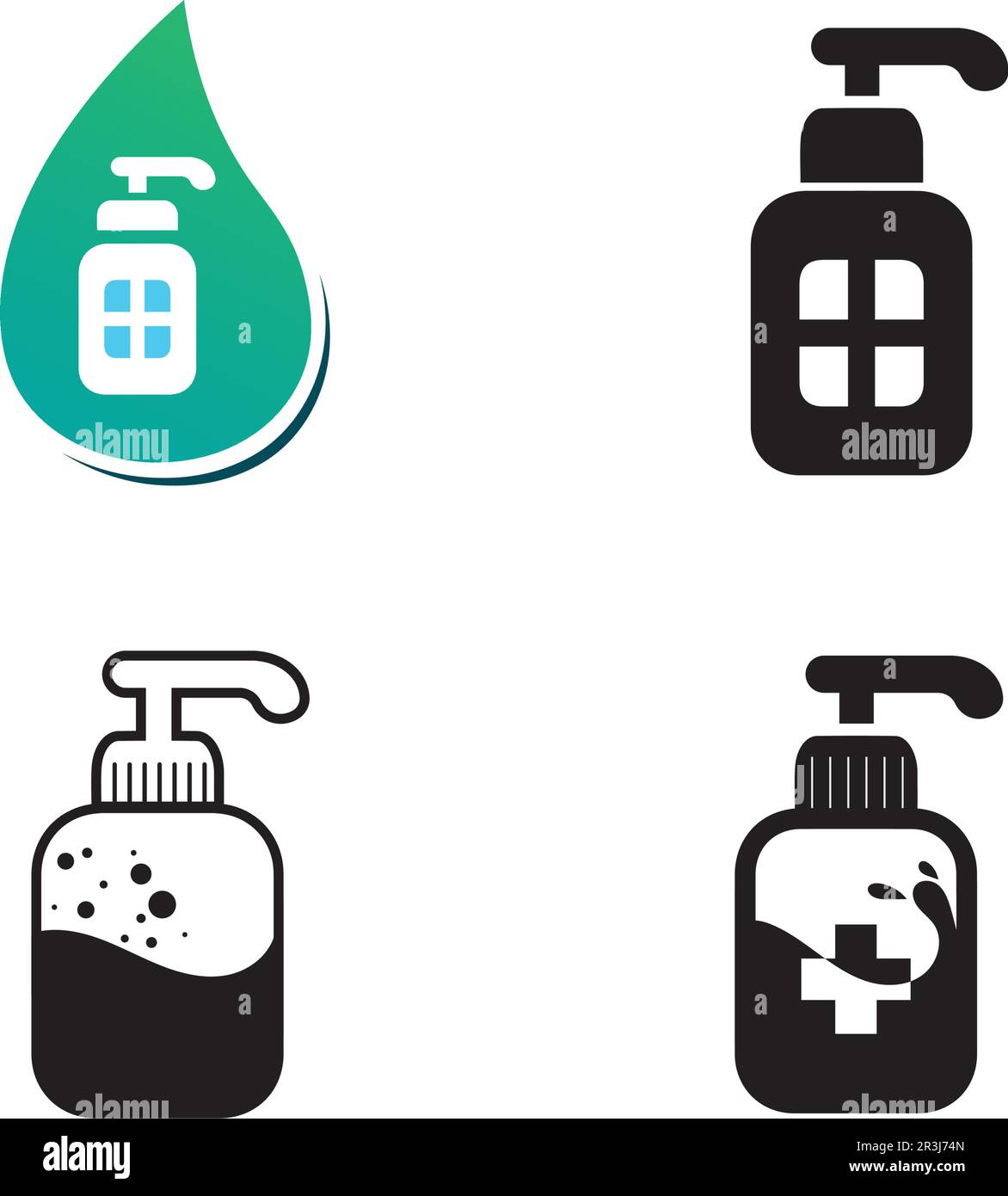 Hand Care Logo Template vector icon Business Stock Vector