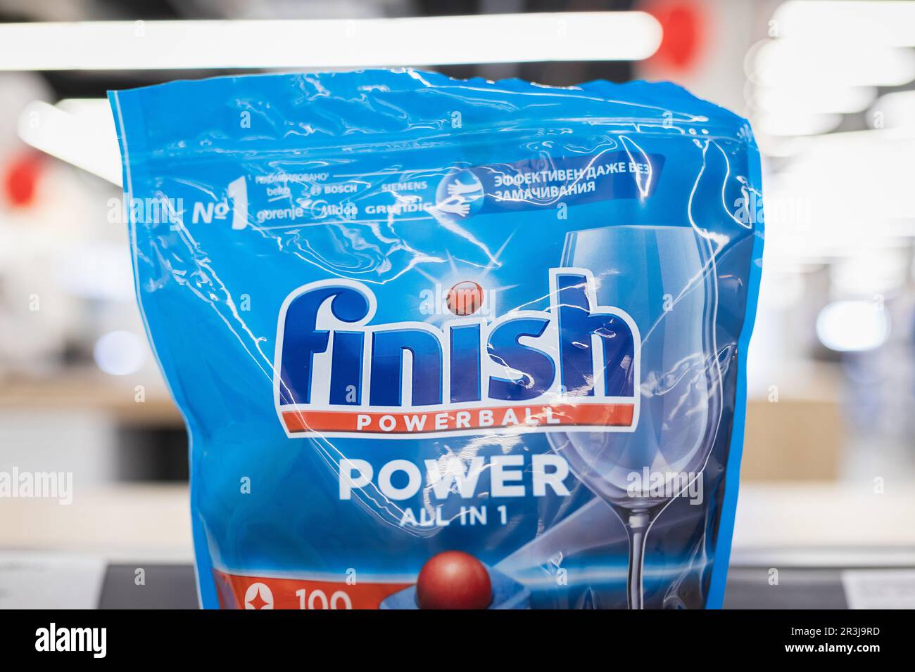 Dishwasher salt package hires stock photography and images Alamy