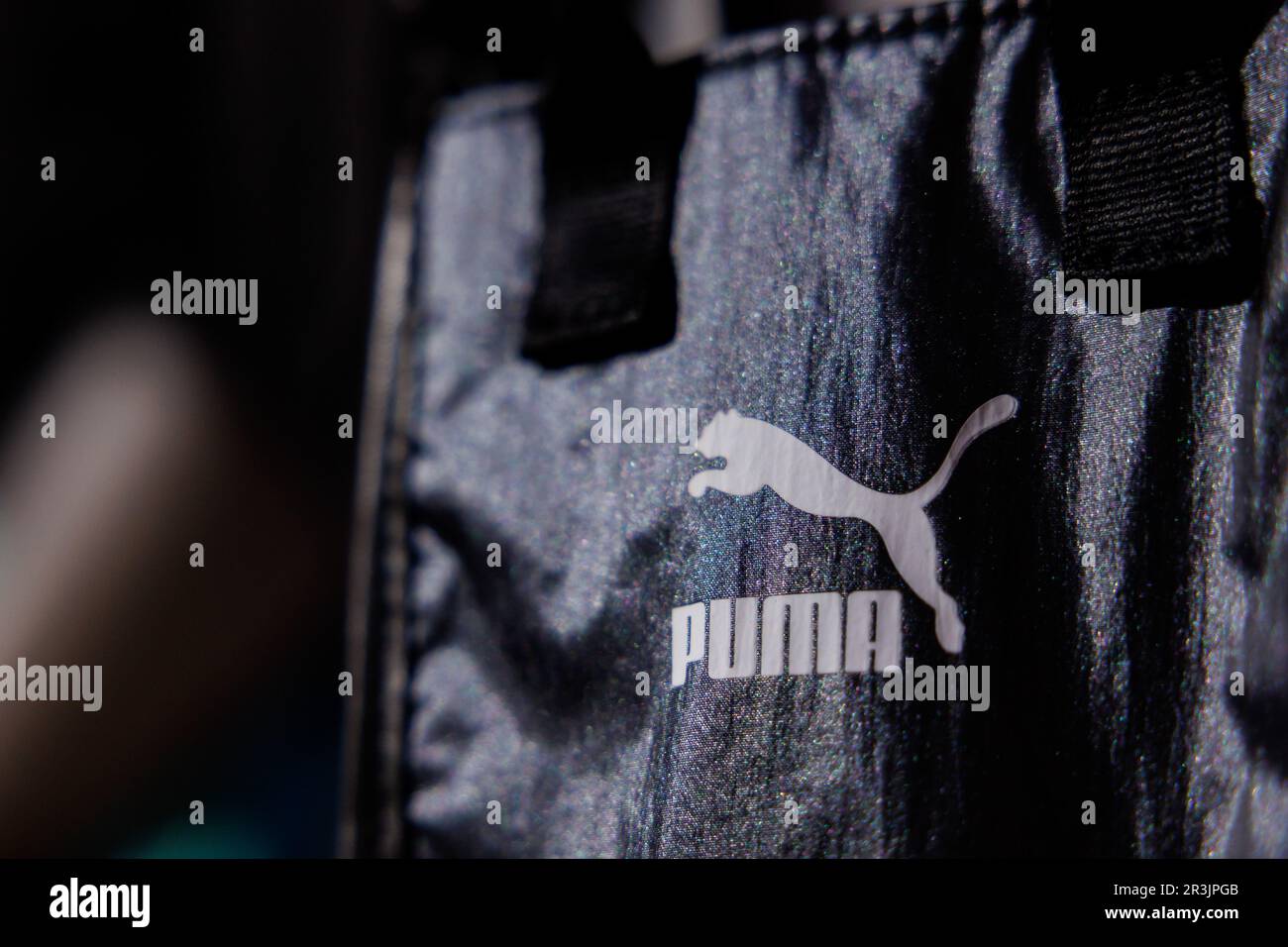 Puma Lettering Herzogenaurach, Germany. 24th May, 2023. The logo and lettering of ...