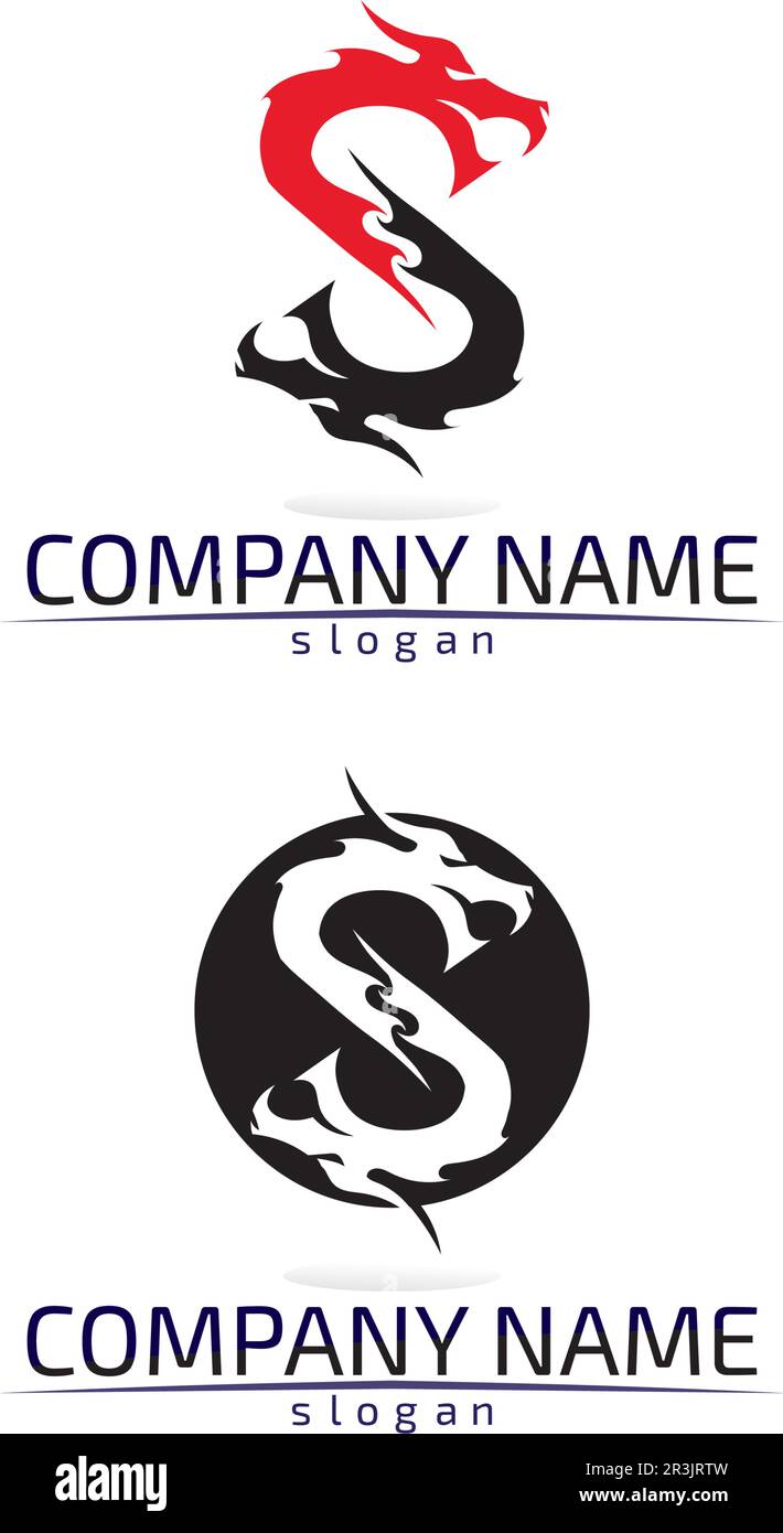Business corporate letter S logo design vector Stock Vector Image & Art ...