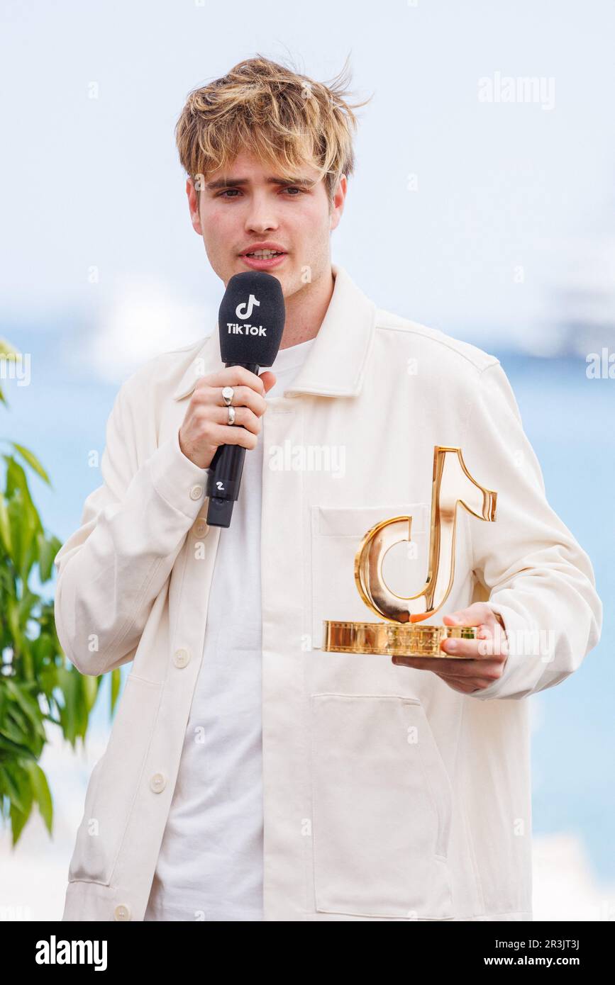 Cannes, France. 23rd May, 2023. Esteban Vial attending the ceremony for