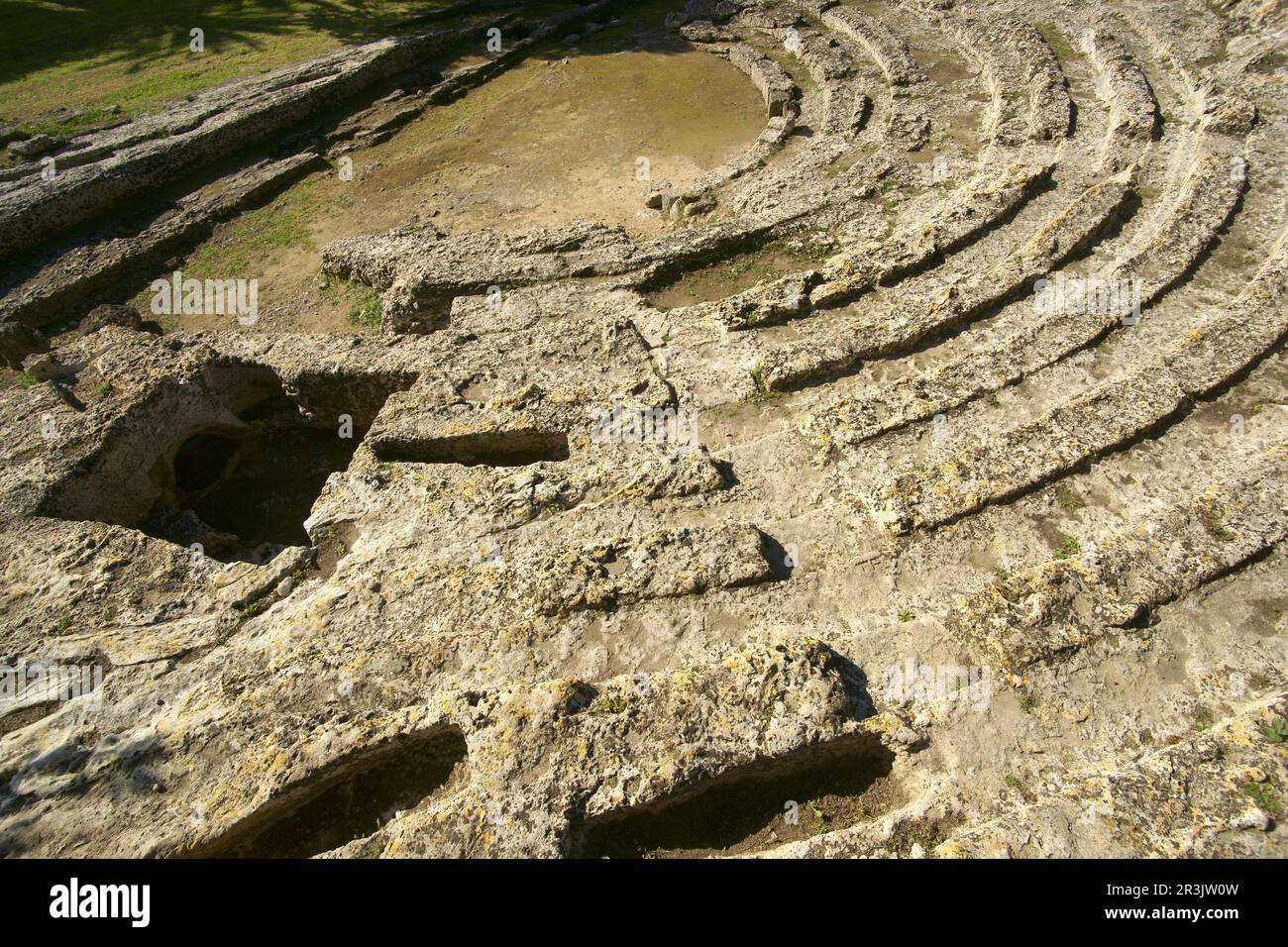 Teatro romano de Pol.lèntia (s.I a.C.). Alcudia.Mallorca.Baleares