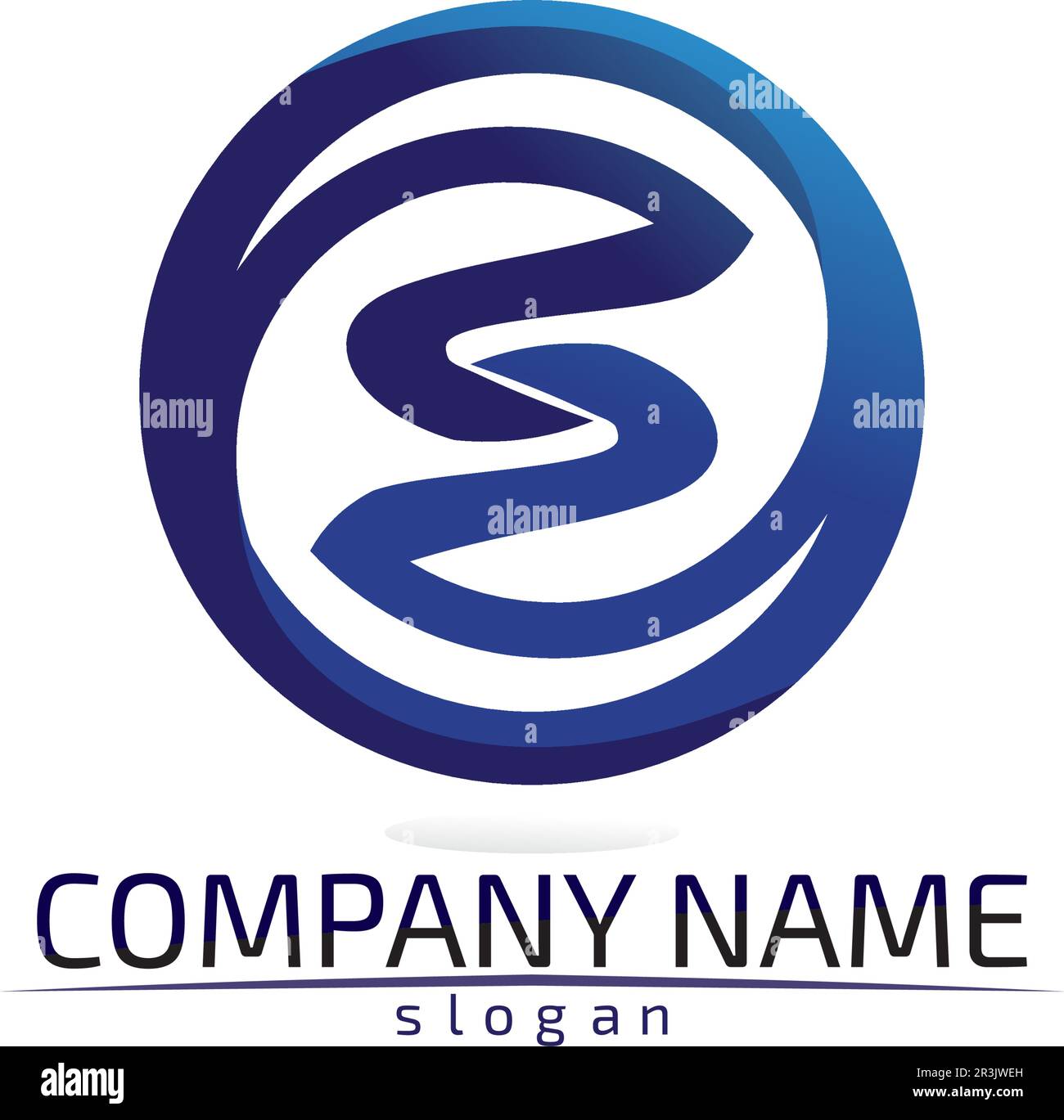 Business corporate letter S logo design vector Stock Vector Image & Art ...