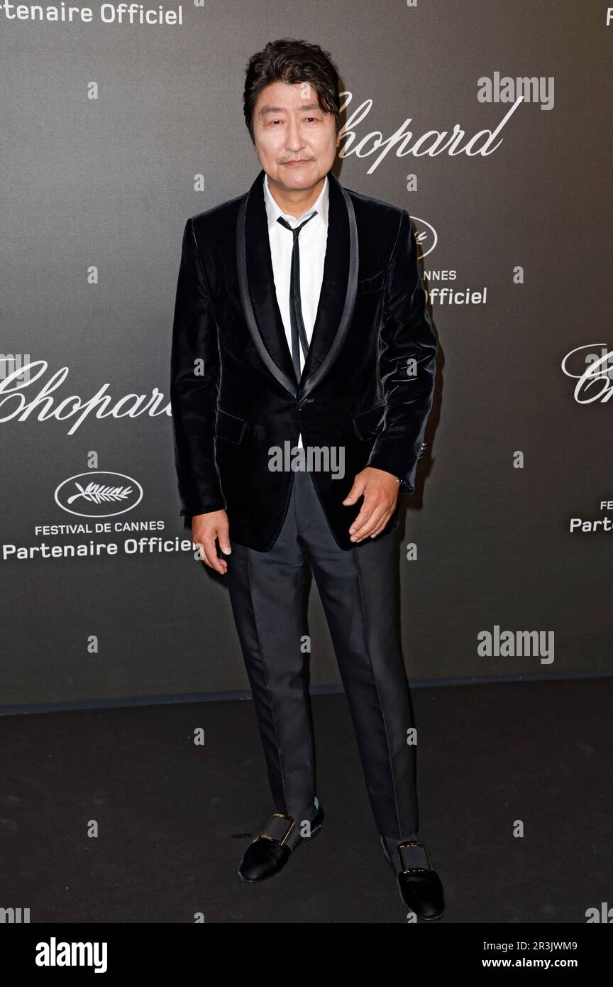 Song Kang Ho bei der Chopard Art Gala während des Festival de Cannes 2023 / 76. Internationale Filmfestspiele von Cannes im Hotel Martinez. Cannes, 23.05.2023 Stock Photo