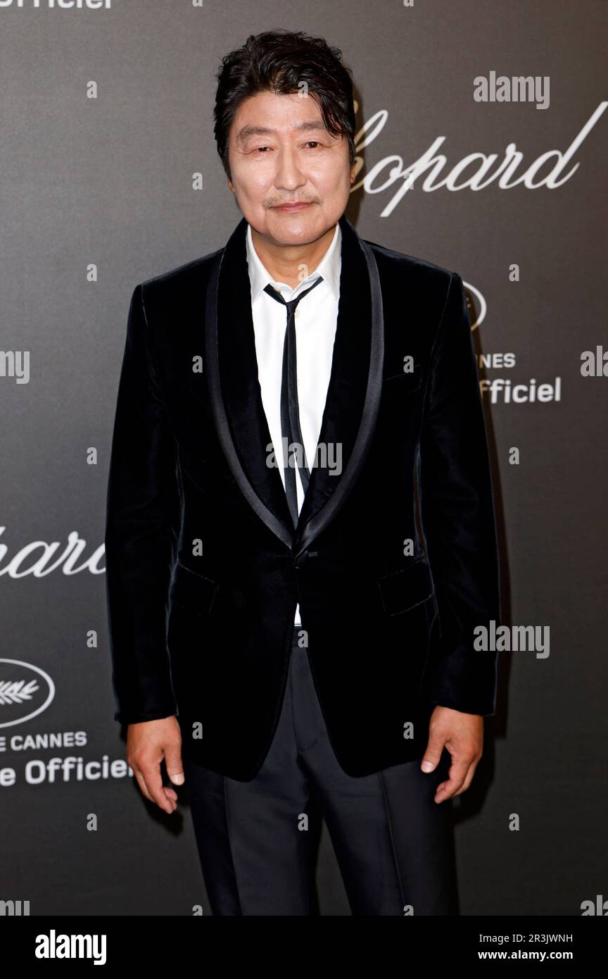 Song Kang Ho bei der Chopard Art Gala während des Festival de Cannes 2023 / 76. Internationale Filmfestspiele von Cannes im Hotel Martinez. Cannes, 23.05.2023 Stock Photo