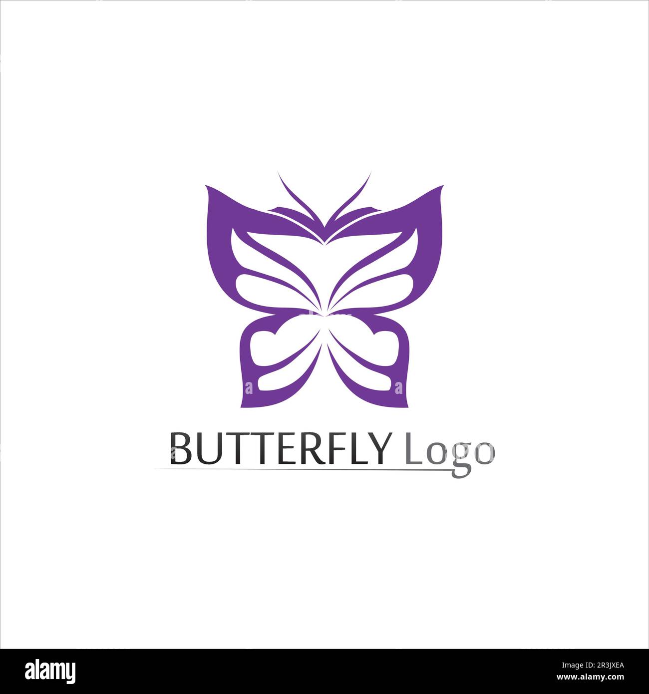 Beauty Butterfly Vector icon design Stock Vector