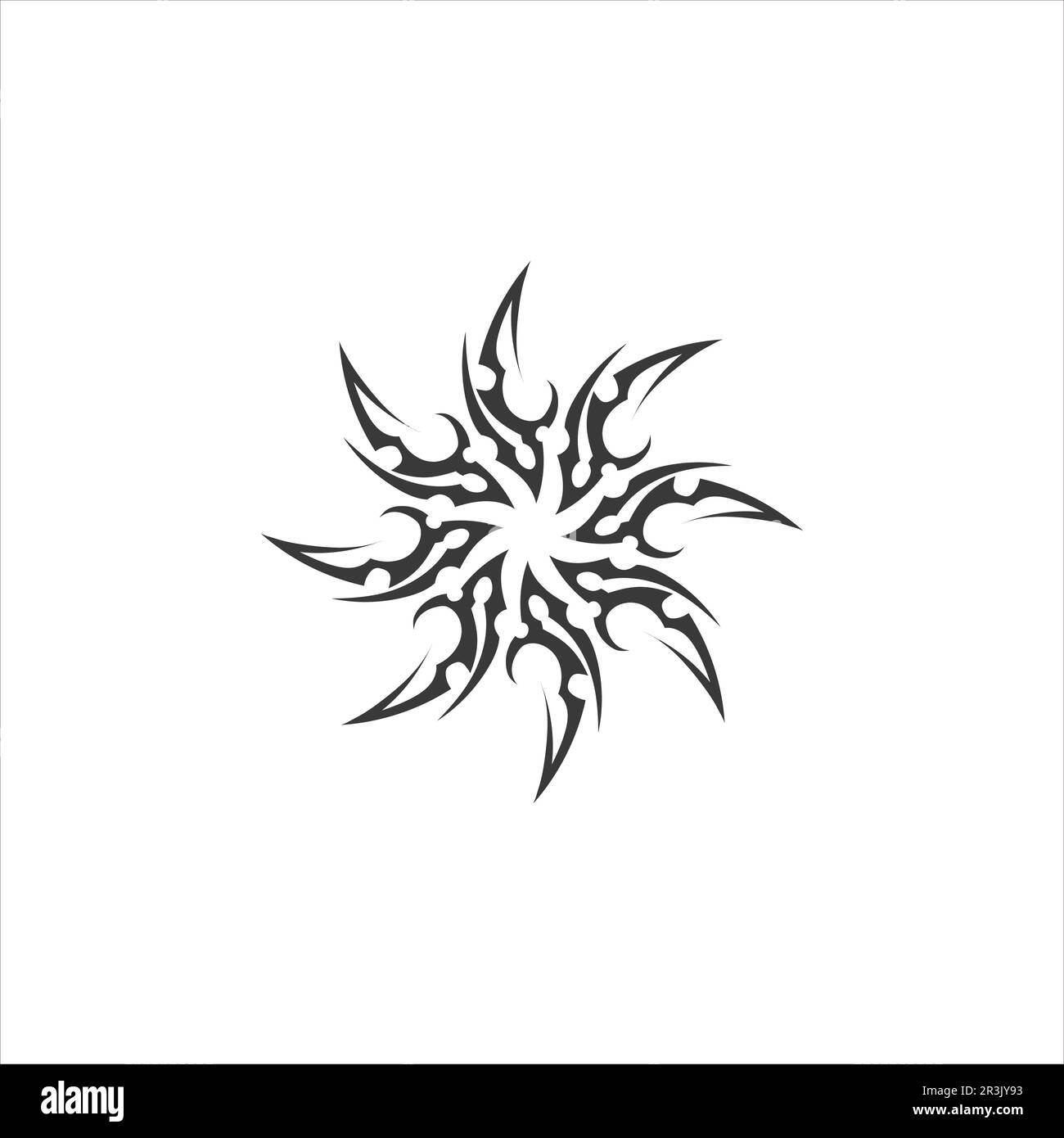 Tribal logo vector hi-res stock photography and images - Alamy