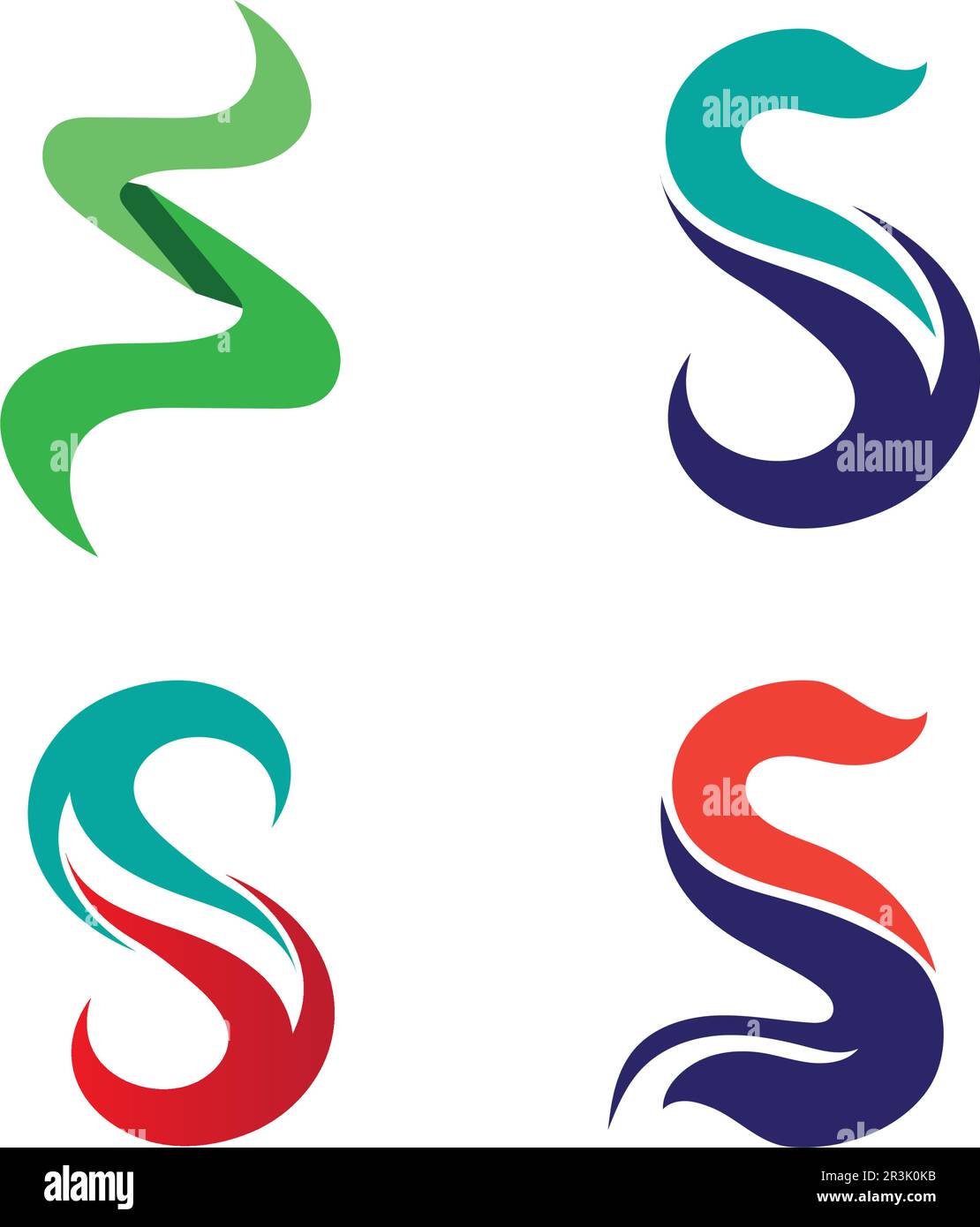 Business corporate letter S logo design vector Stock Vector Image & Art ...