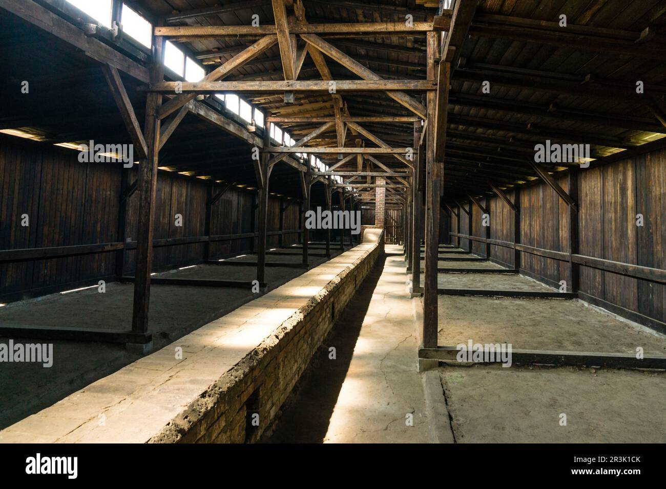 campo de concentracion de Auschwitz-Birkenau, museo estatal, Oswiecim, Polonia, eastern europe. Stock Photo