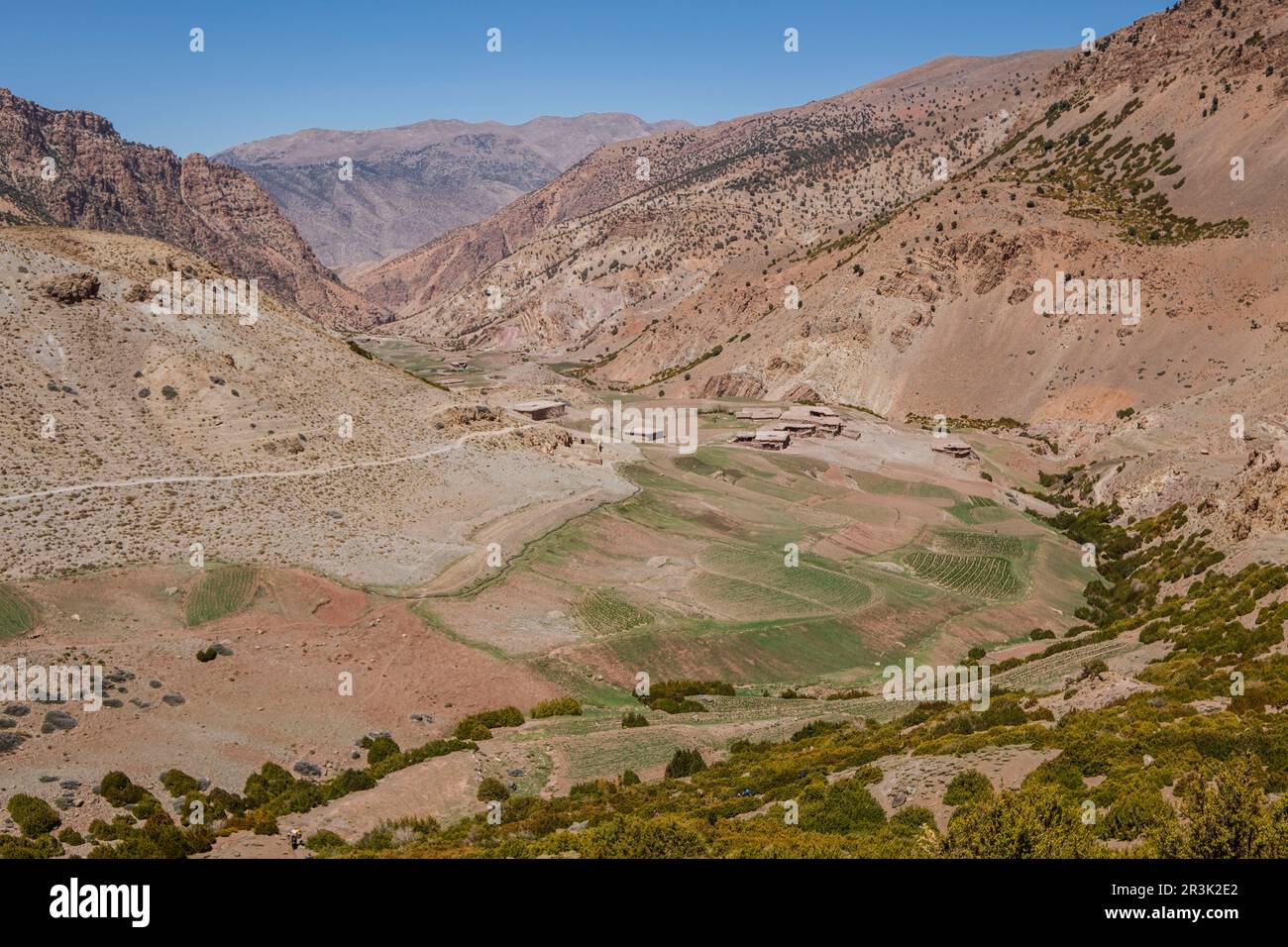 Azib Azib Ikkis, Atlas mountain range, morocco, africa Stock Photo - Alamy