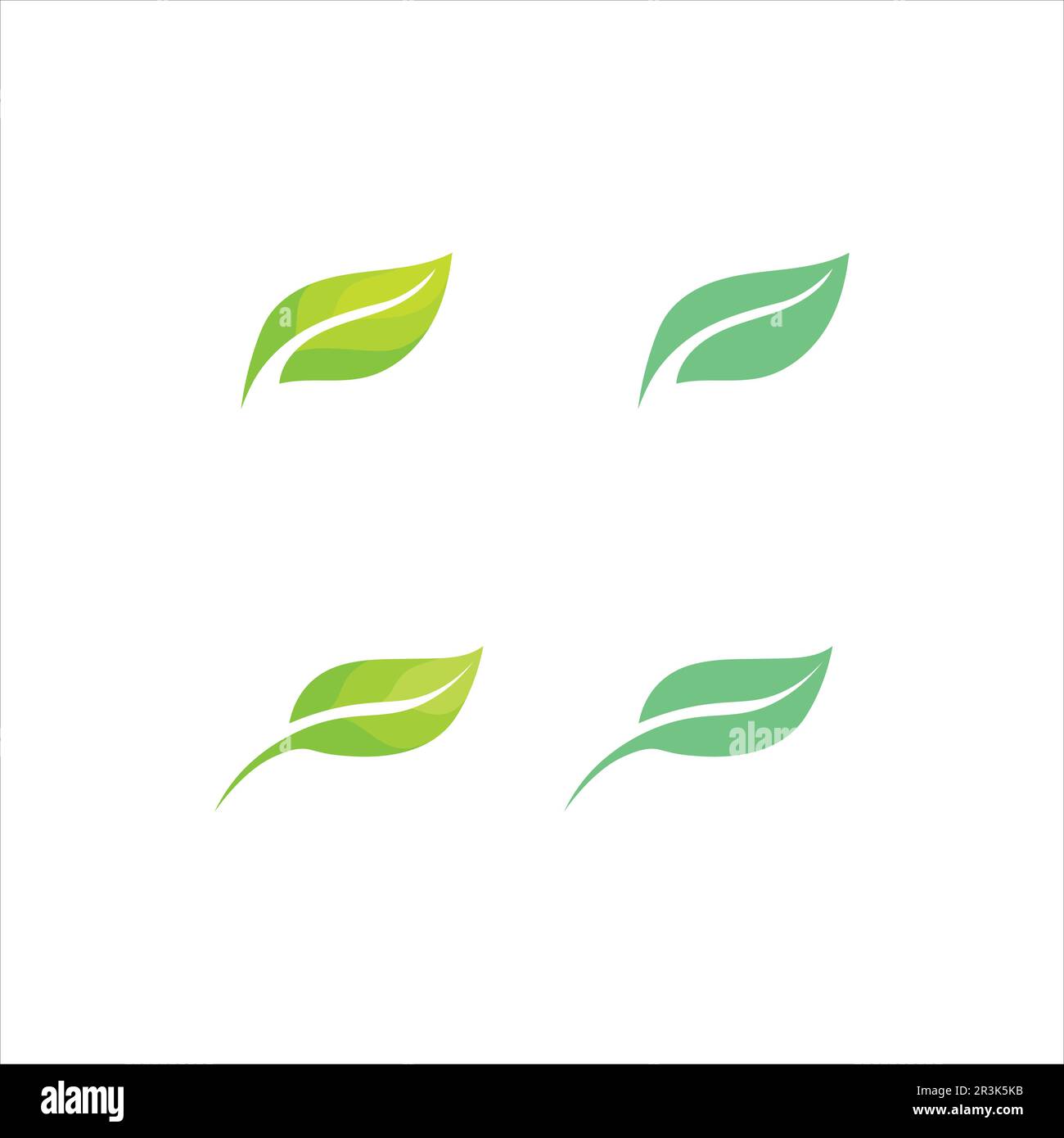 Tree leaf vector and green logo design friendly concept Stock Vector ...