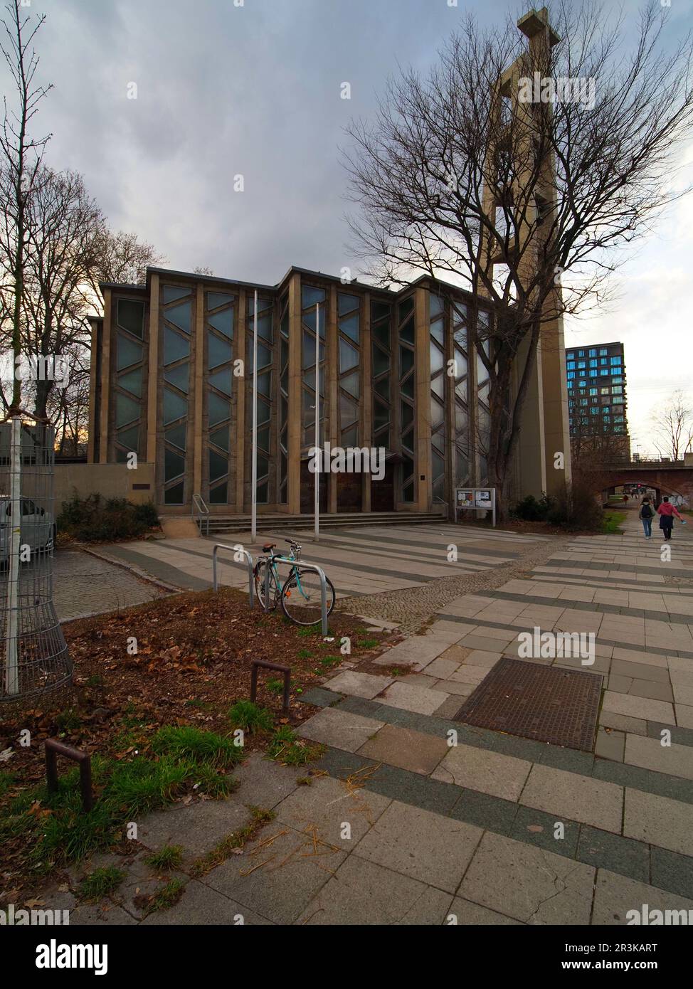 St. Ansgar church at Hansaplatz, Berlin Stock Photo Alamy