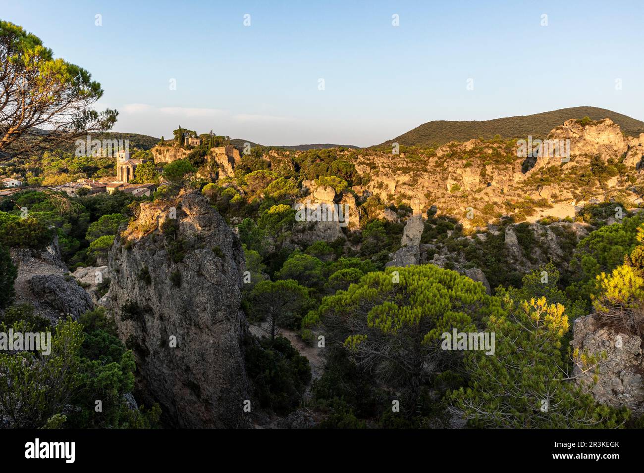 Cirque of Moureze, Herault, France Stock Photo - Alamy