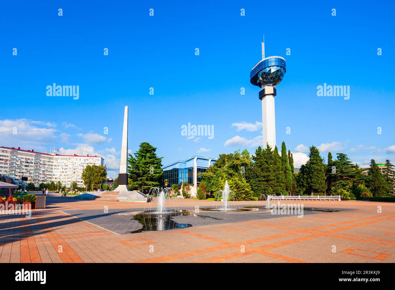 Tuapse, Russia - October 03, 2020: Rosmorport control tower centre of ...