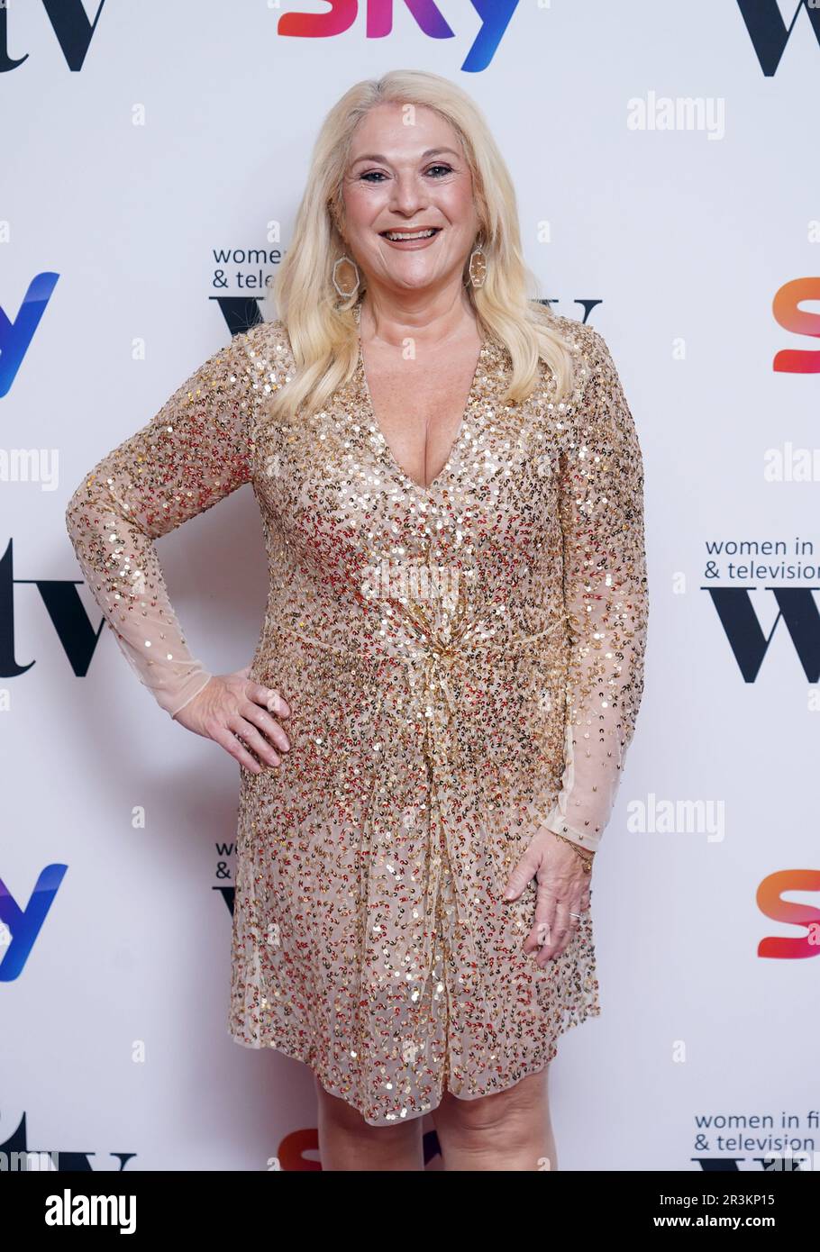 File photo dated 02/12/2022 of Vanessa Feltz, who said Rolf Harris 'knew' she 'couldn't do anything' about him allegedly groping her live on TV. The disgraced Australian entertainer, who died on May 10 aged 93, was a family favourite for decades before being convicted of a string of indecent assaults in June 2014. On Wednesday, Feltz recalled to This Morning an incident during a segment when she was presenting Channel 4's morning talk show The Big Breakfast - which previously aired from 1992 to 2002. Issue date: Wednesday May 24, 2023. Stock Photo