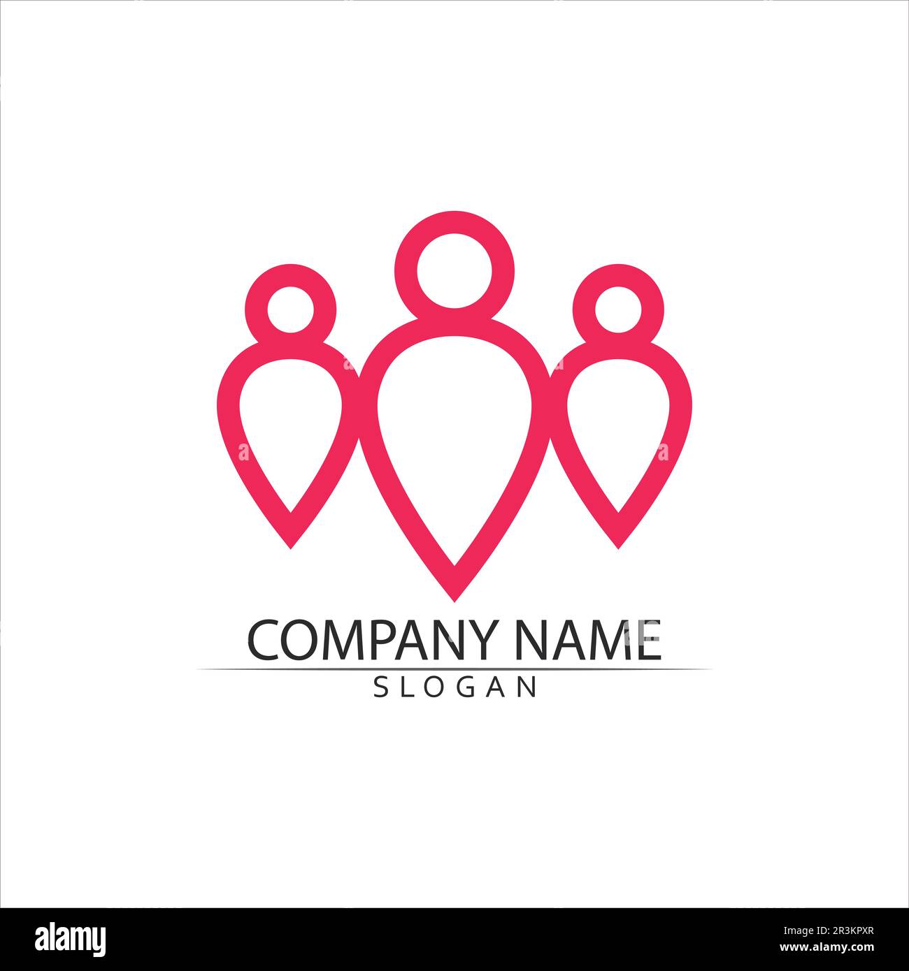 Social work vector vectors hi-res stock photography and images - Alamy