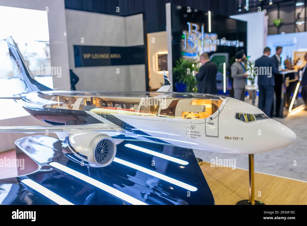 Geneva, Switzerland. 24th May, 2023. Presentation of the model of the