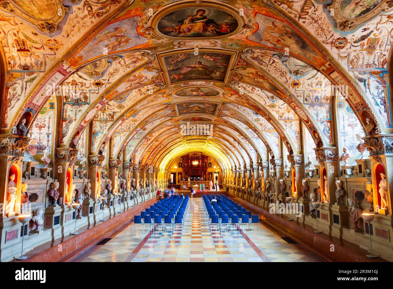 Munich, Germany - July 07, 2021: Munich Residence Museum interior ...