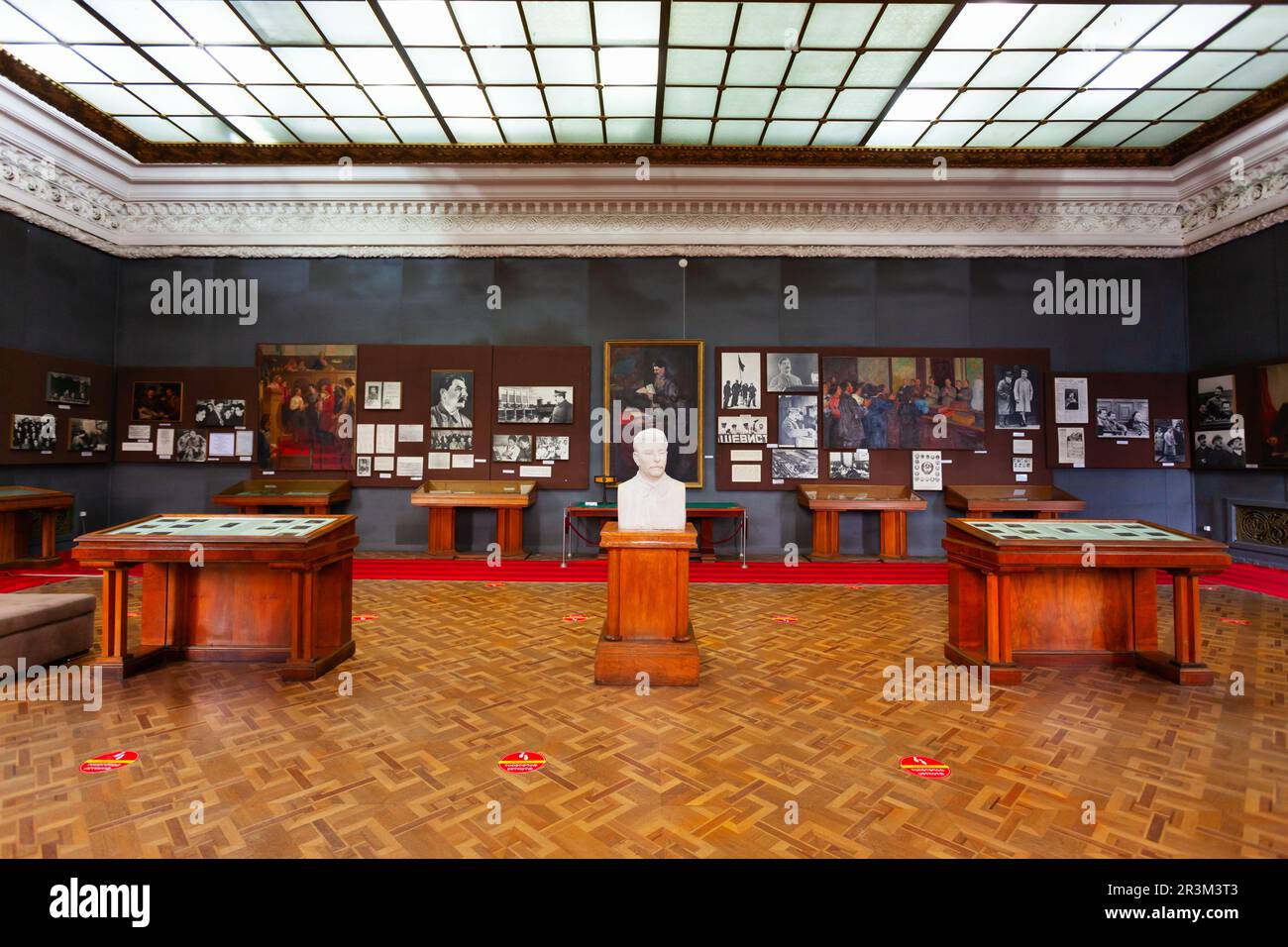 Gori, Georgia - August 31, 2021: The Joseph Stalin Museum is a museum in Gori, Georgia dedicated to the life of Joseph Stalin, the leader of the Sovie Stock Photo