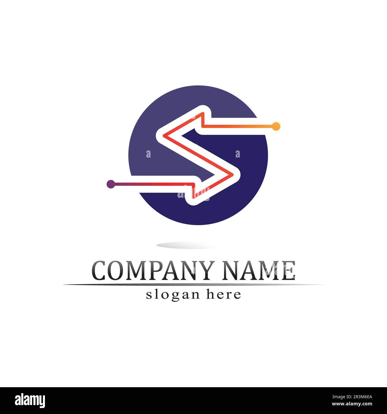 Arrow vector illustration icon Logo Template design Stock Vector Image ...