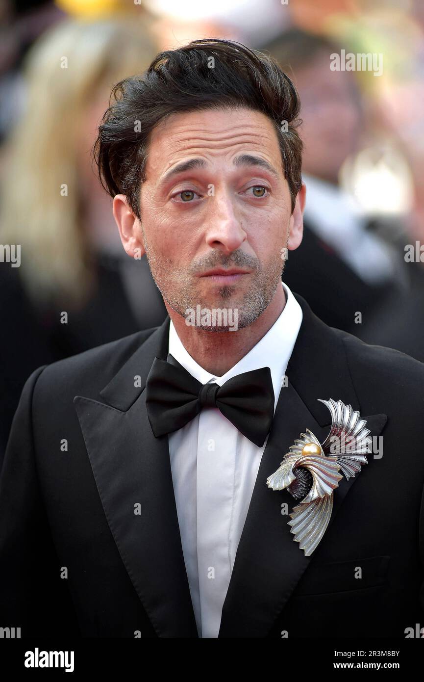 Cannes, France. 23rd May, 2023. CANNES, FRANCE - MAY 23: Adrien Brody ...