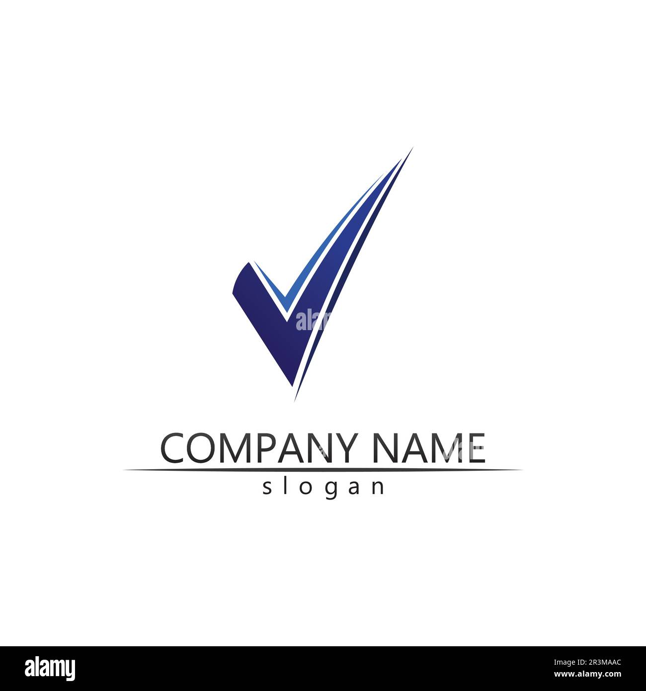 V Letter Logo Template vector icon illustration Stock Vector
