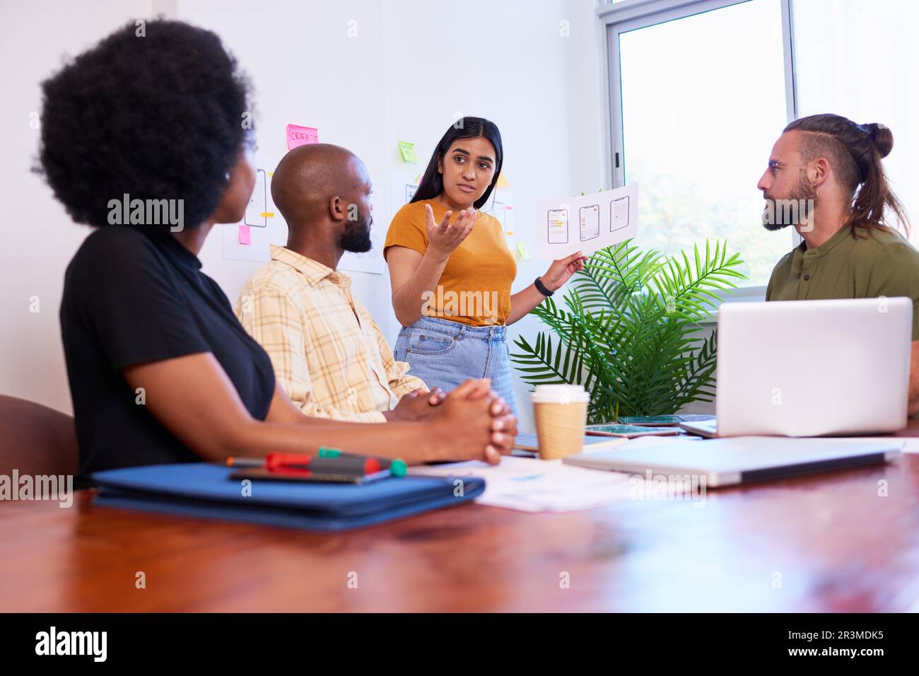 Development team member scrum hi-res stock photography and images - Alamy