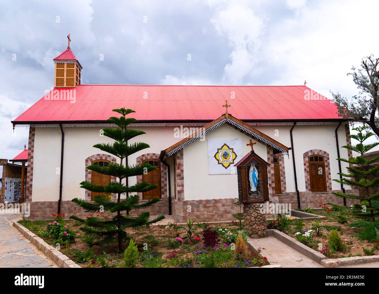 St Mary catholic church, Harari Region, Harar, Ethiopia Stock Photo