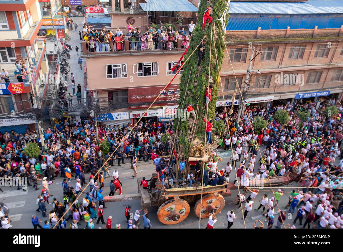 Rato Machhindranath Jatra Nepal Festival Stock Photo Alamy