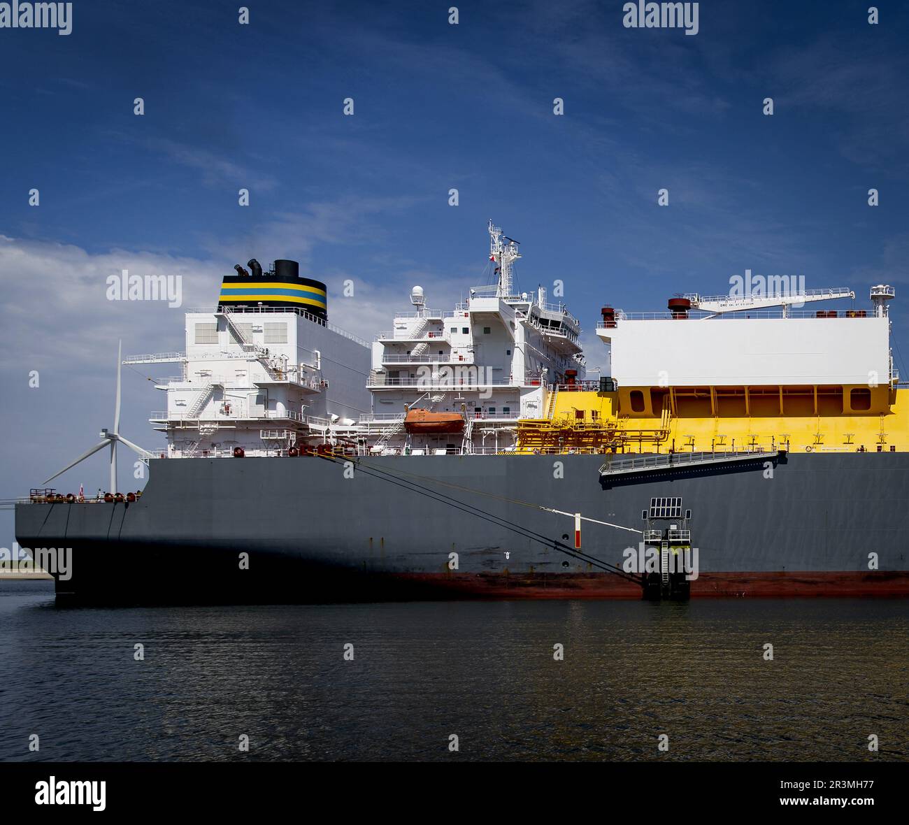 ROTTERDAM An LNG (liquefied natural gas) tanker in the Princess