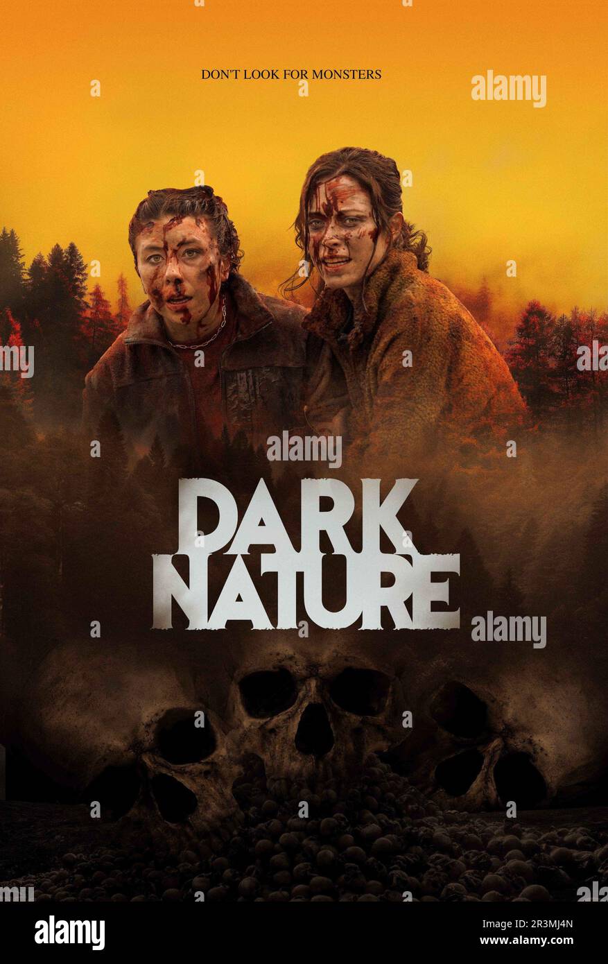 DARK NATURE, poster, from left: Madison Walsh, Hannah Emily Anderson, 2022.  © Epic Pictures Group / Courtesy Everett Collection Stock Photo - Alamy