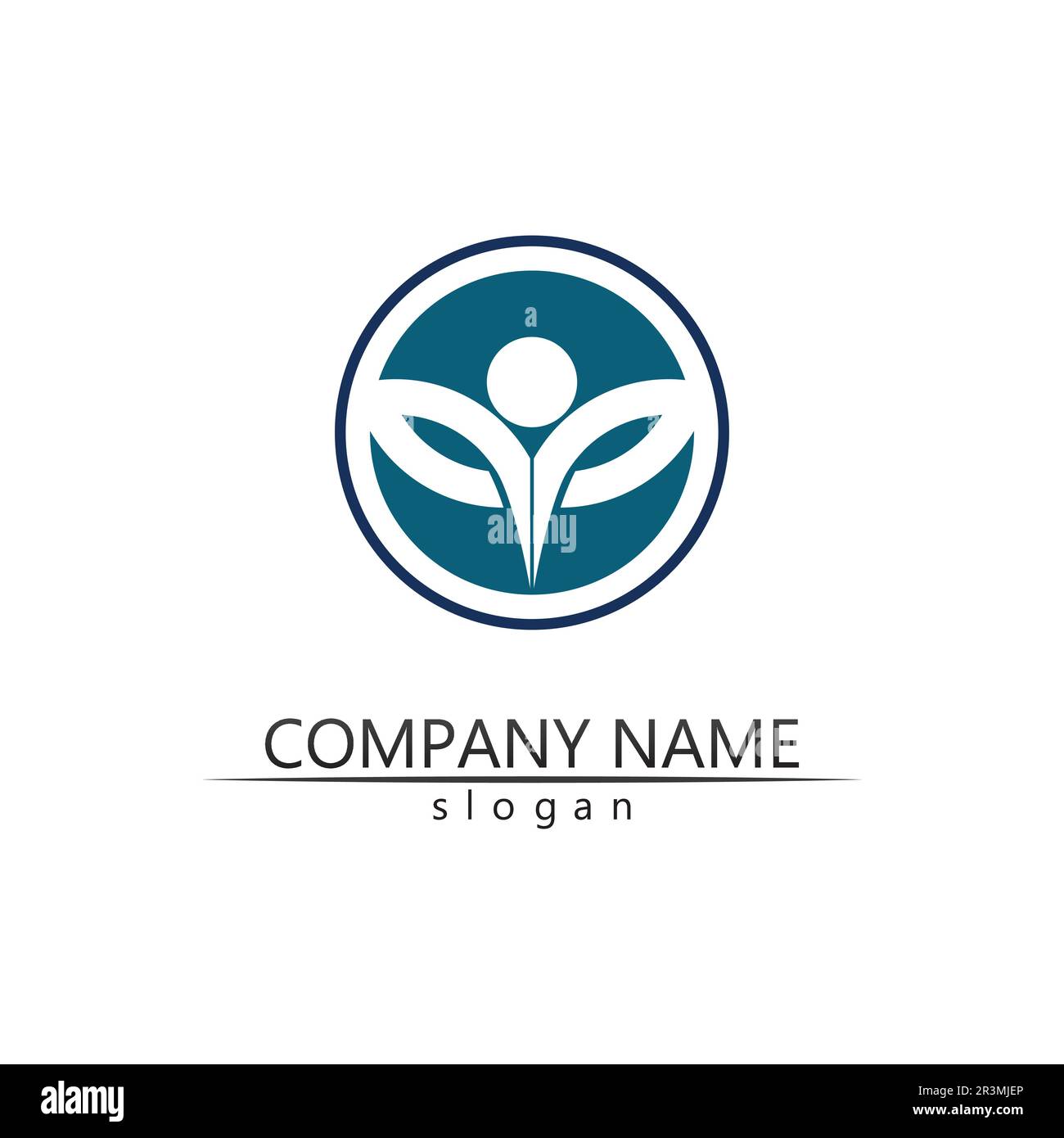 Tree leaf vector and green logo design friendly concept Stock Vector ...