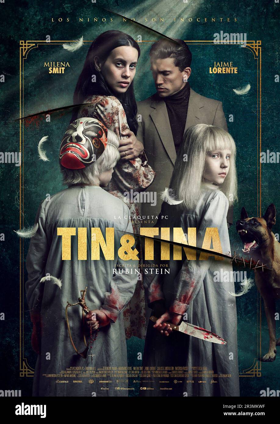 TIN & TINA, (aka TINA AND TINA, aka TINA Y TINA), Spanish poster, from  left: Carlos